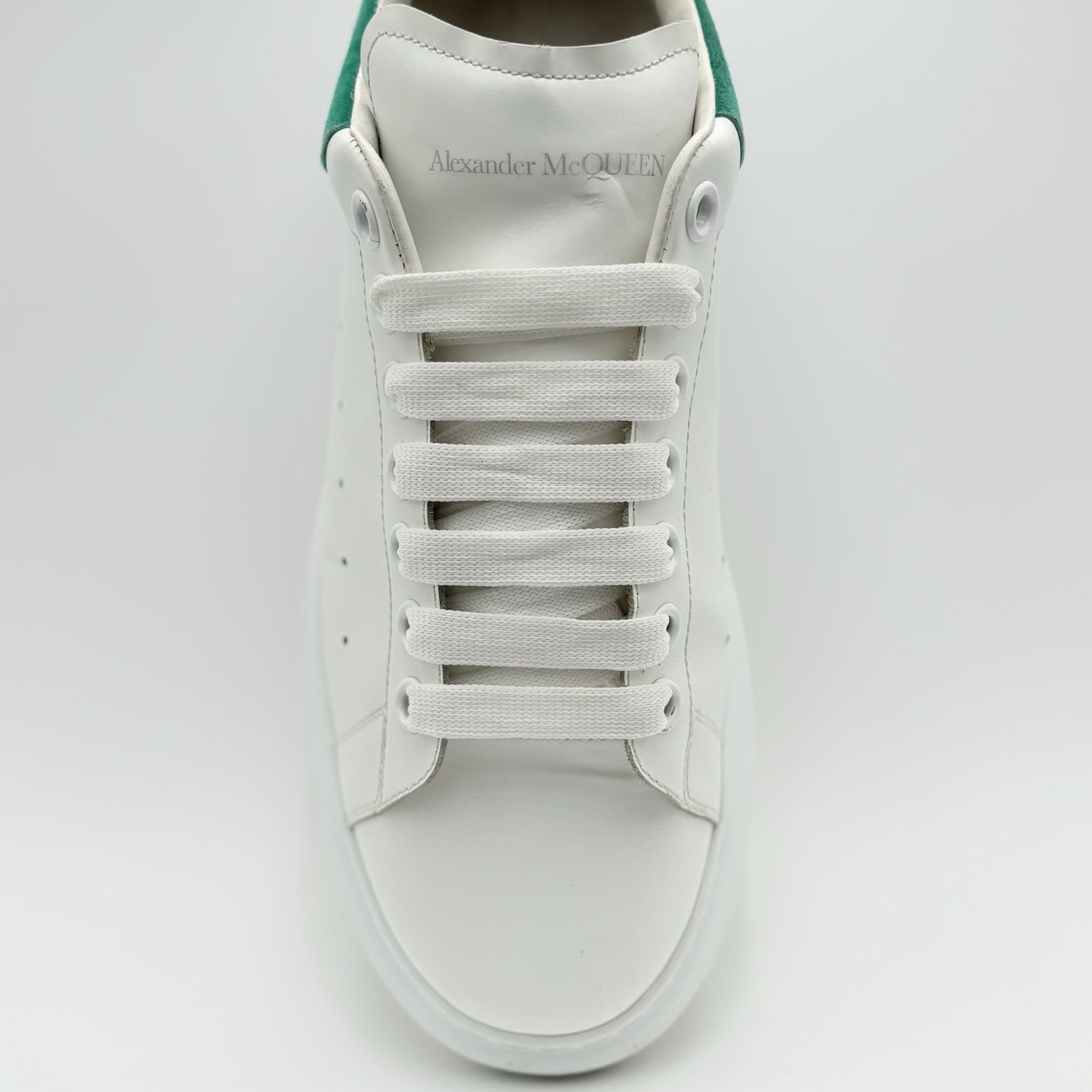 Size 42 (9 US) Alexander McQueen Oversized ' White Aruba Blue ' | GOOD CONDITION