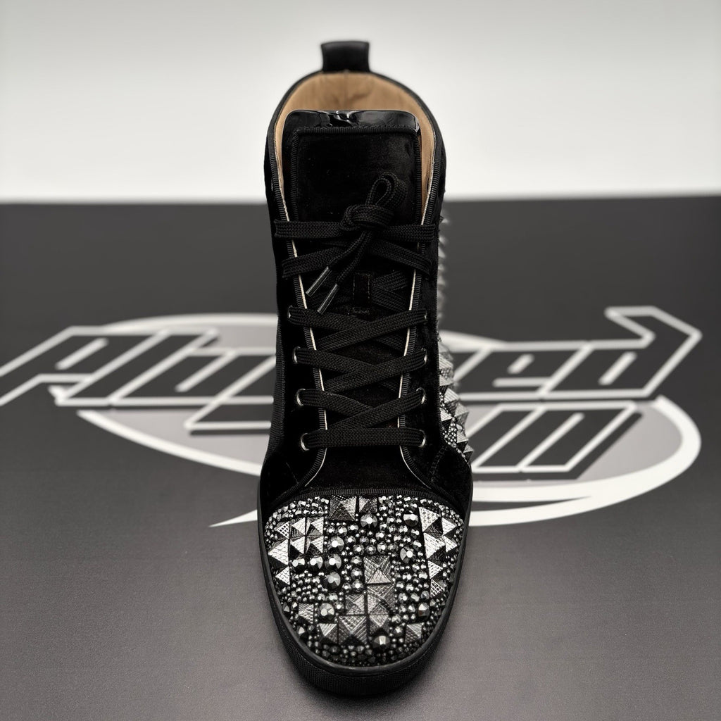 Size 43.5 (10.5 US) -Christian Louboutin Louis Max ' Multi Black ' | GREAT