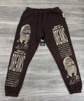Size L - That's A Awful Lot Of Cough Syrup Sweats x MLK ‘ Brown ‘ | NEW!
