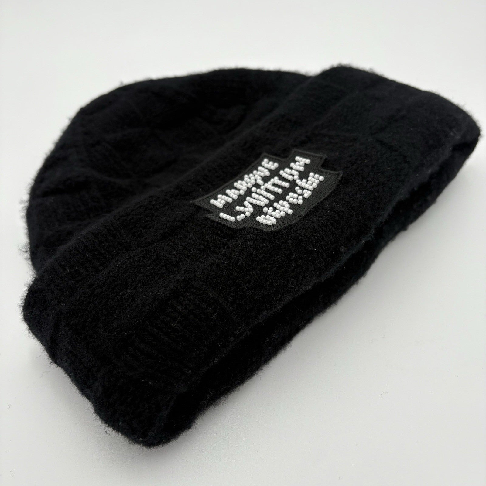 Louis Vuitton Pearls Beanie ' Black '