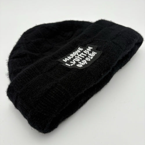 Louis Vuitton Pearls Beanie ' Black '