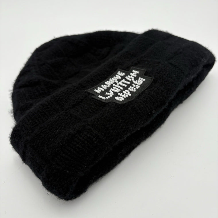 Pearls Beanie Black — photo 2
