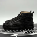 Size 43 (10 US) Christian Louboutin High Spikes ' Black ' | GREAT CONDITION!