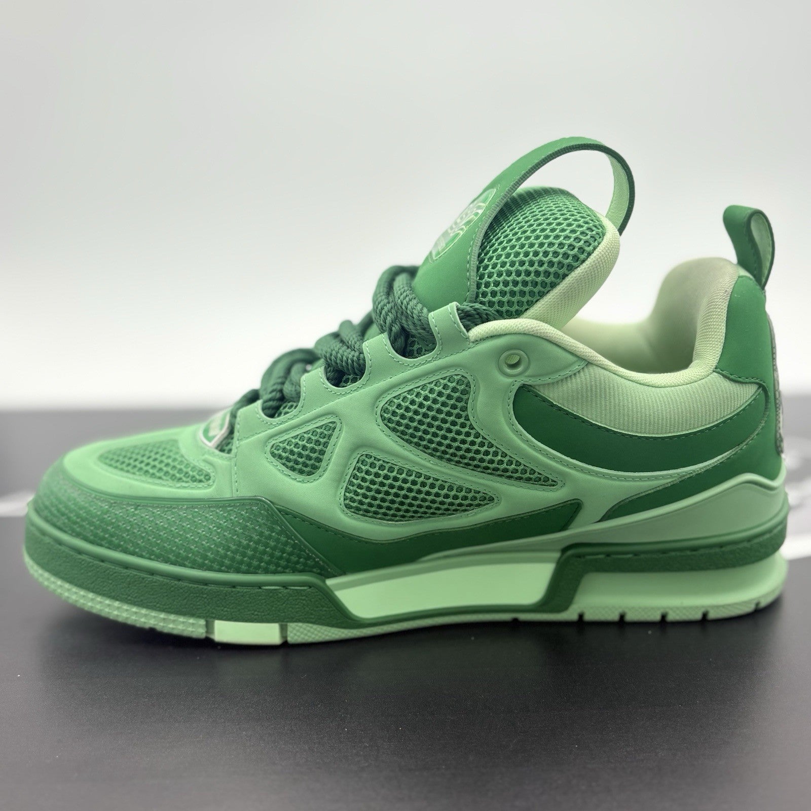 Size 8.5 LV (9.5-10 US) - Louis Vuitton Skate ' Green ' | SUPER CLEAN!