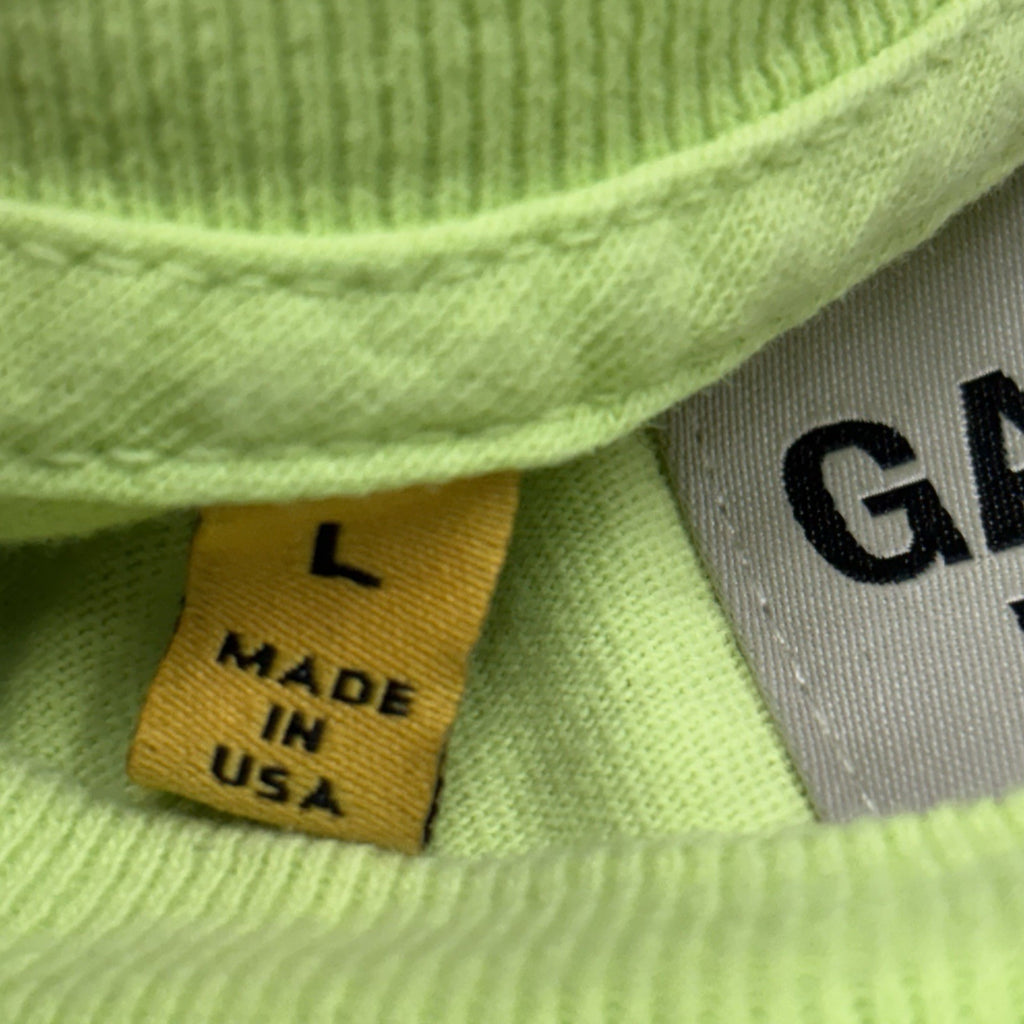 Size Large - Gallery Dept Souvenir Tee ' Lime Green ' | ONLY WORN 1x
