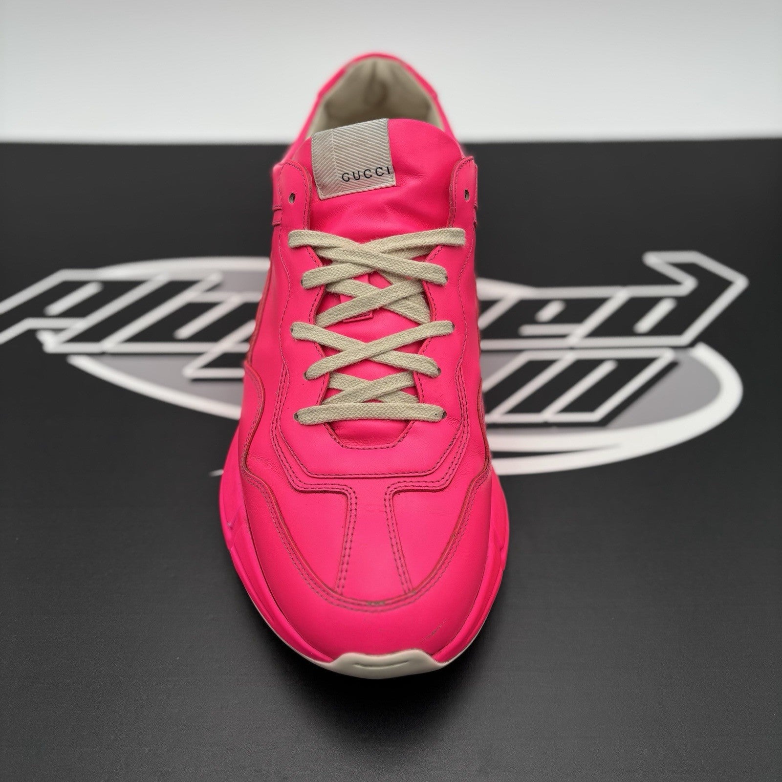 Size 9 G (9.5 US) - Gucci Rhyton ' Neon Pink ' | GOOD CONDITION!