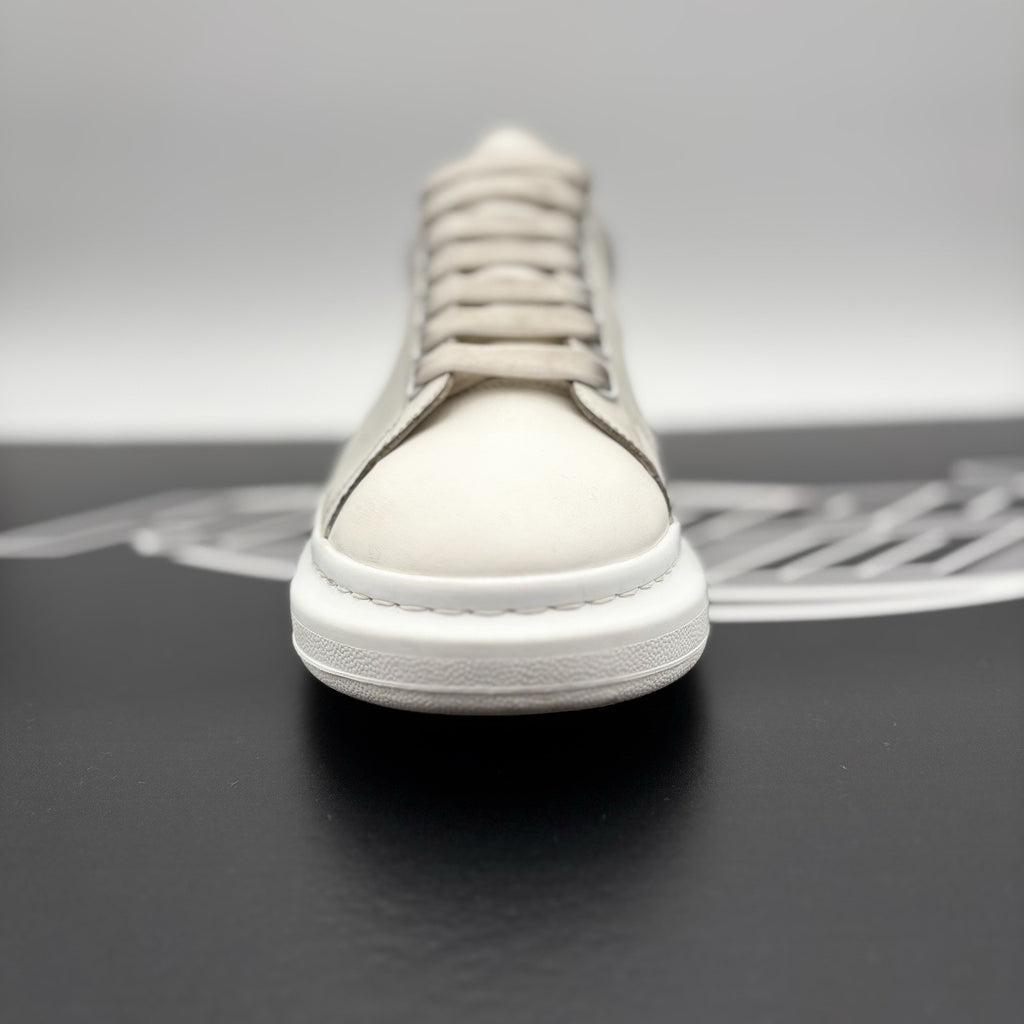 Size 47 (14 US) - Alexander McQueen ' White Black ' | GREAT CONDITION!