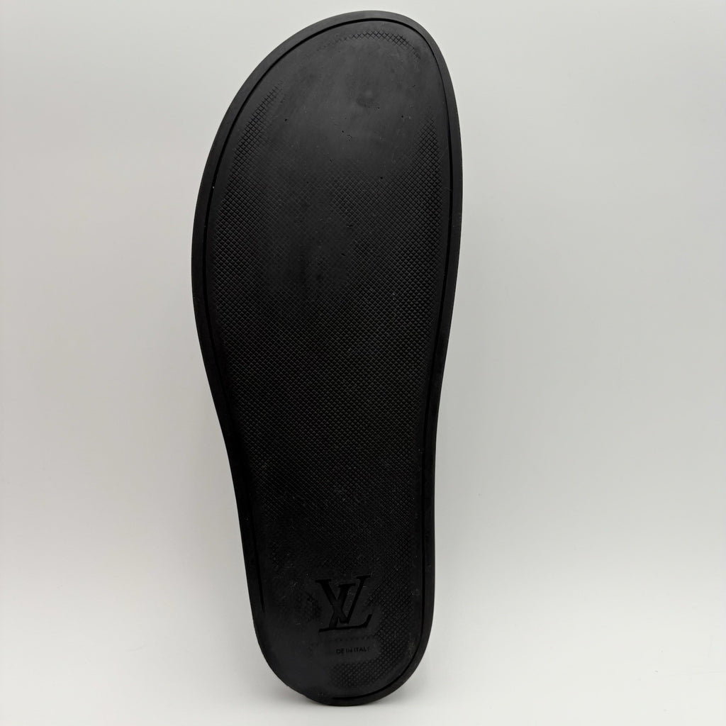 Size 11 LV (12-12.5 US) Louis Vuitton Brown Eclipse Sandals | SUPER CLEAN!