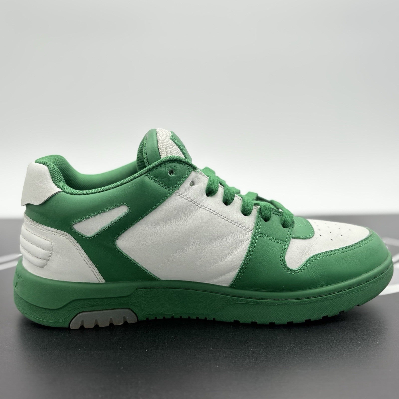 Size 42 (9 US) Off-White Out of Office ' Green White ' | GREAT CONDITION!