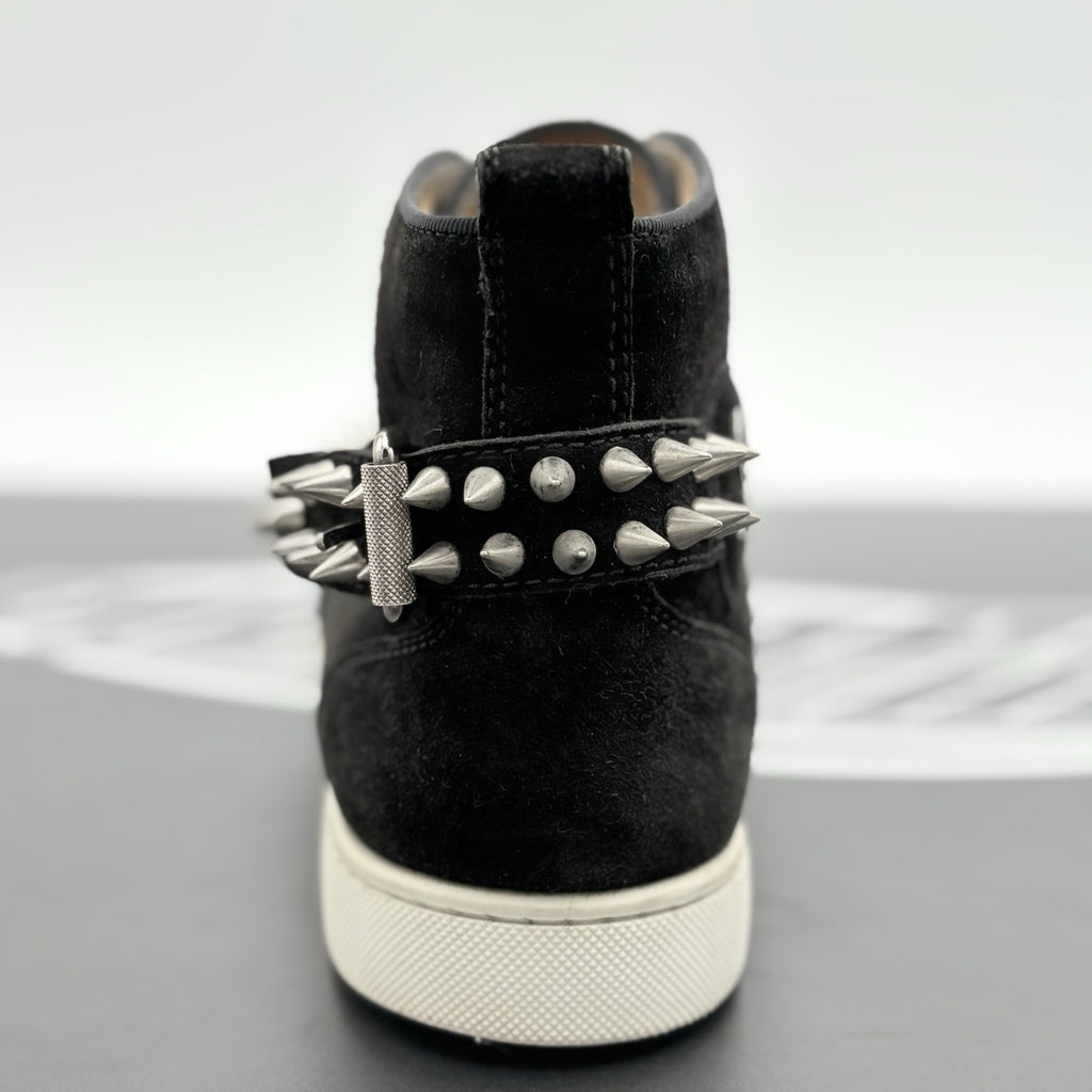Size 41 (8 US) - Christian Louboutin High ' Nono Strap Spikes ' | GOOD CONDITION