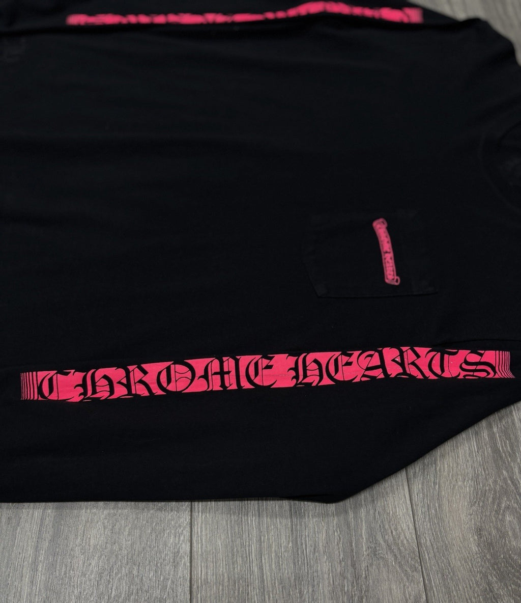 Size Large - Chrome Hearts Made In Hollywood Long Sleeve ' Black Pink ' | CLEAN!