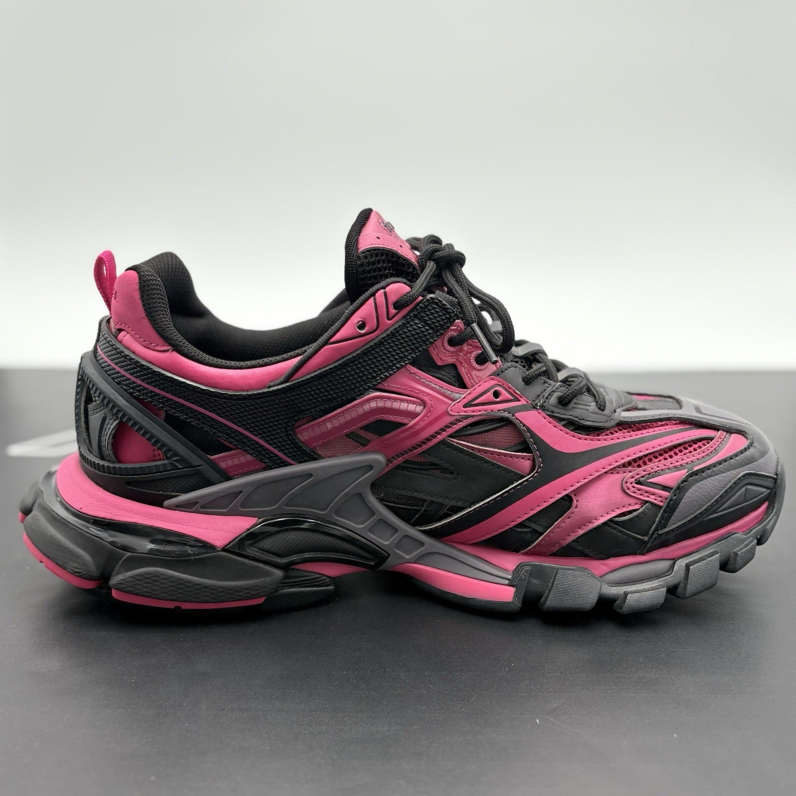 Size 46 (13 US) - Balenciaga Track 2 Trainer ' Pink Black ' | EXCELLENT!