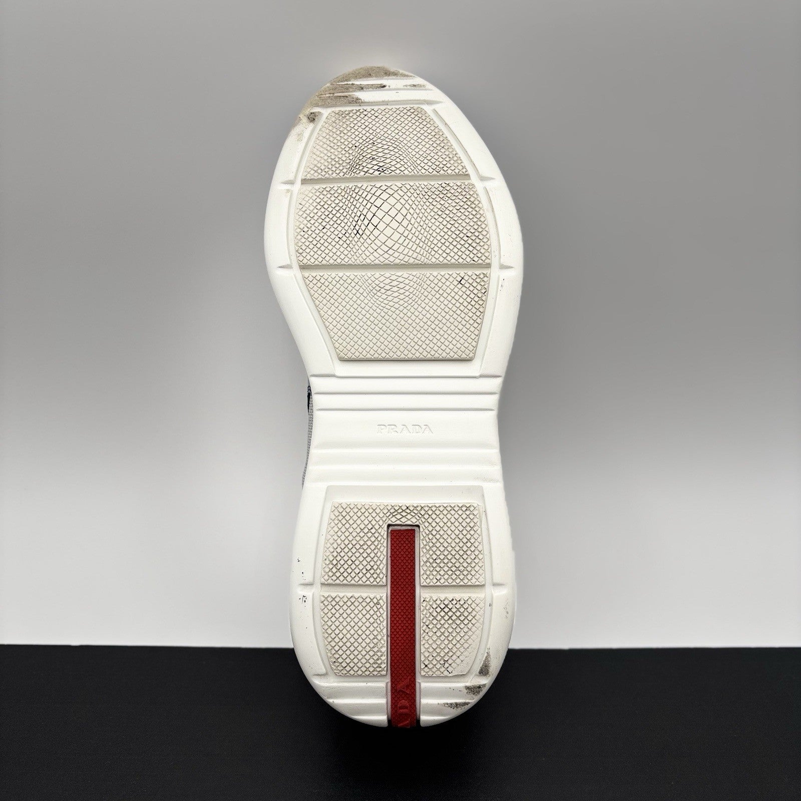 Size 7 UK (8 US) - Prada Americas Cup ' Aviation Blue, Silver' | GOOD CONDITION!