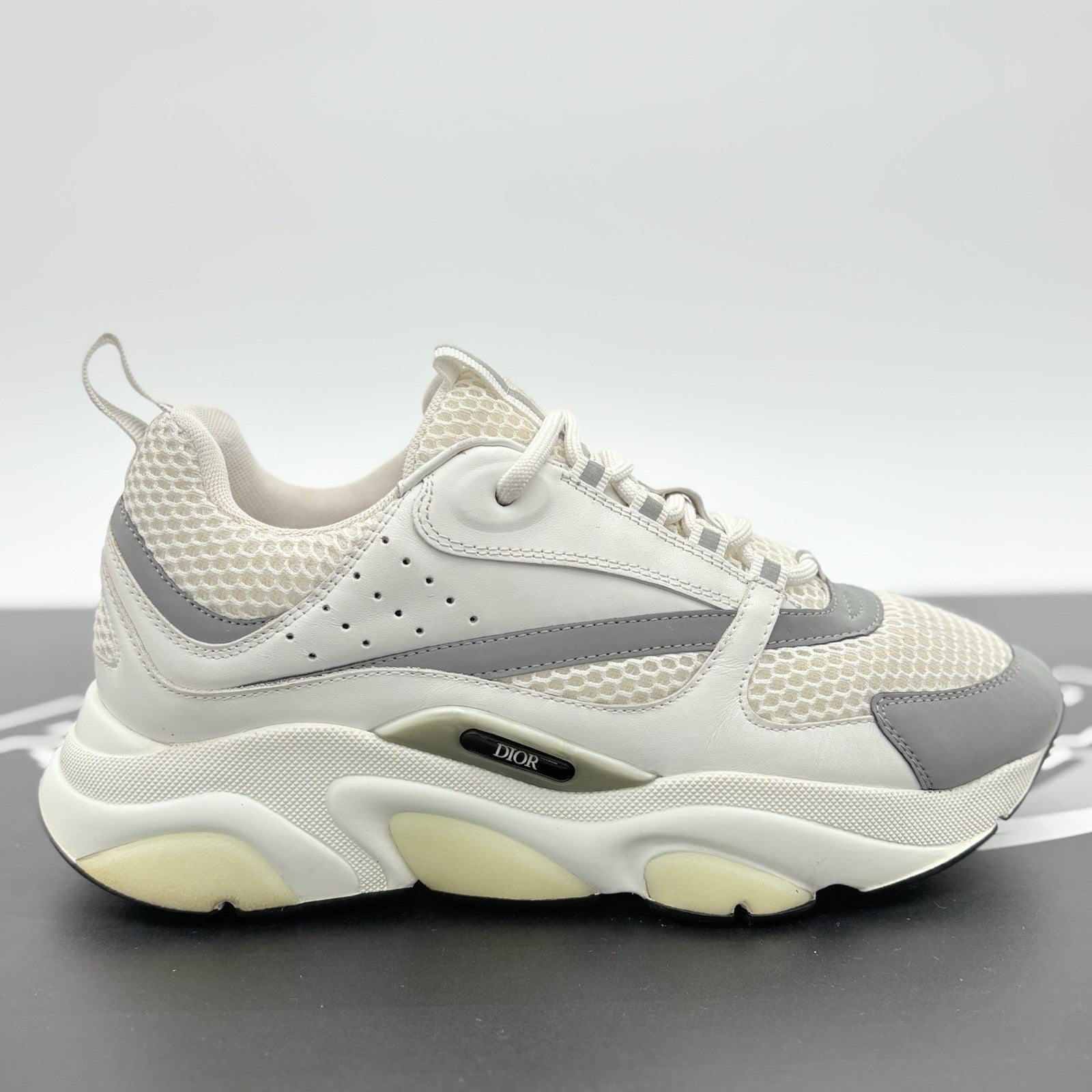 Size 40 (US 7) - Dior B22 Sneaker ' White Reflective ' | GREAT CONDITION!