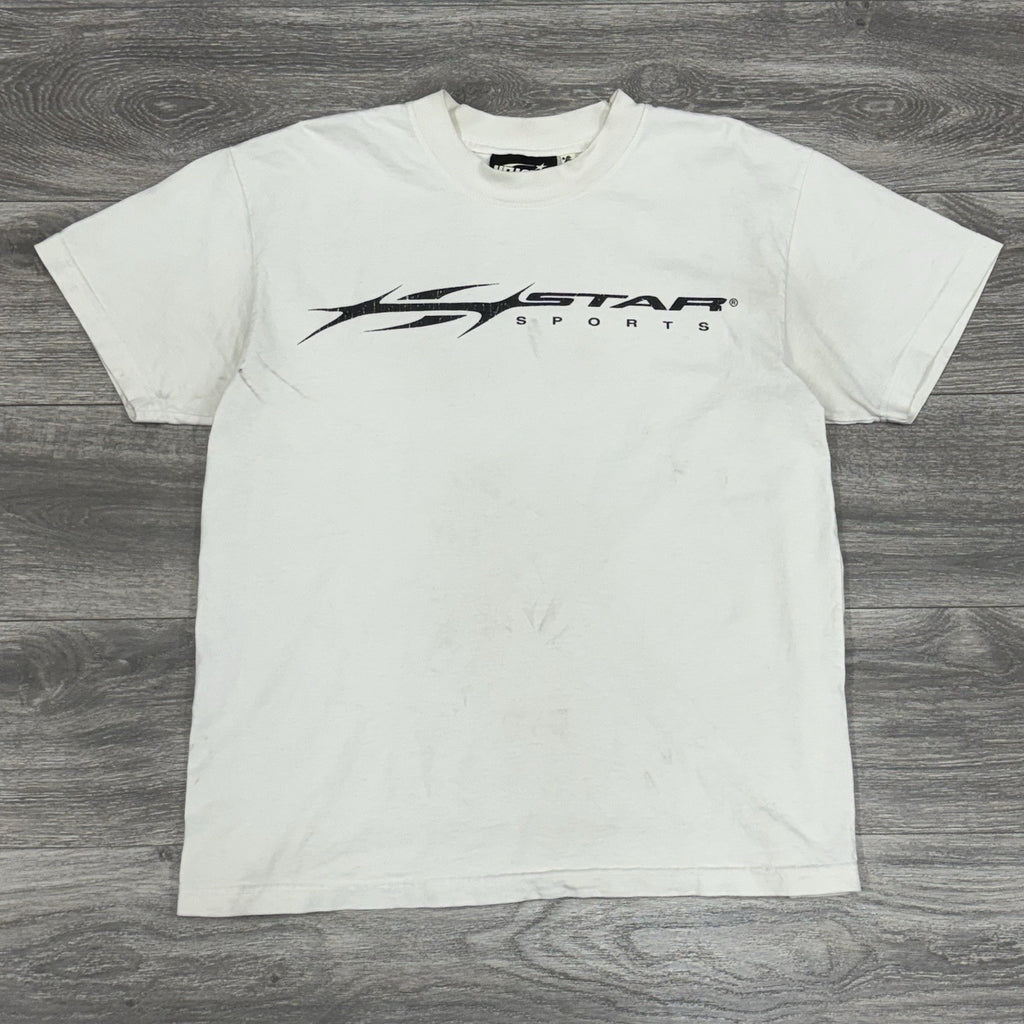 Size Small - Hellstar Classic T-Shirt Athlete Exclusive ' White Black '