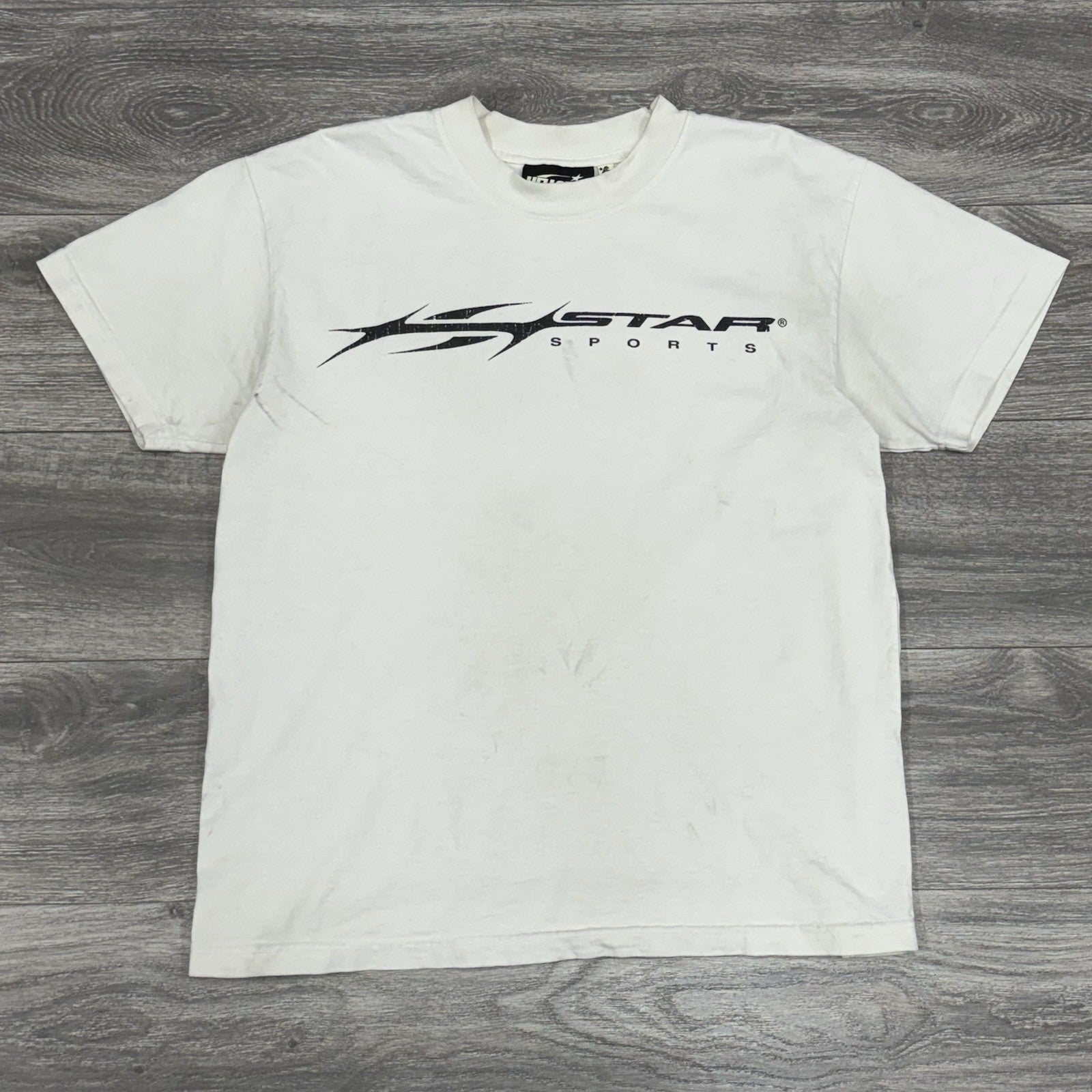 Size Small - Hellstar Classic T-Shirt Athlete Exclusive ' White Black '