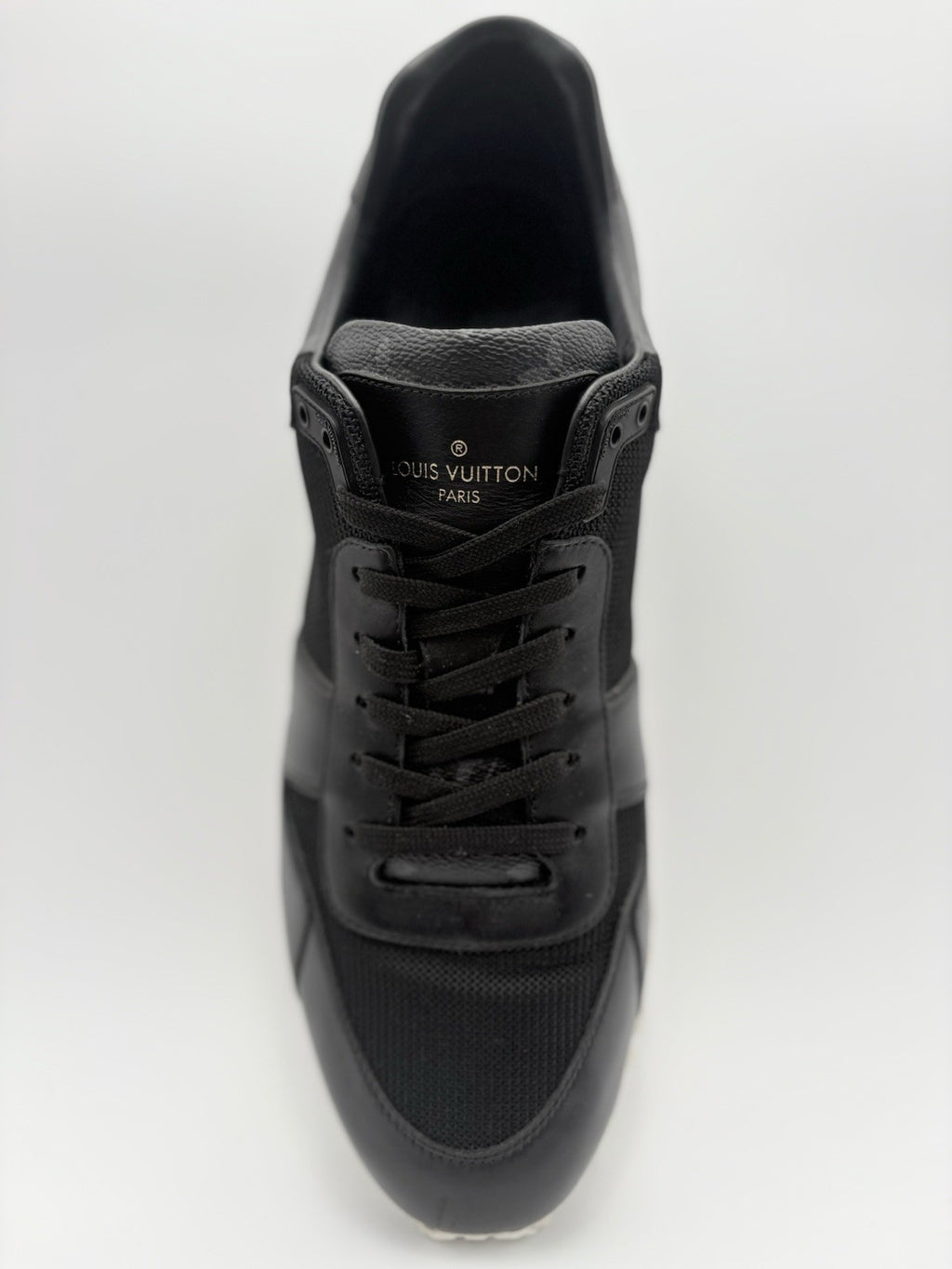 Size 9.5 LV (10.5-11 US) Louis Vuitton Run Away ' Black White ' | GOOD CONDITION