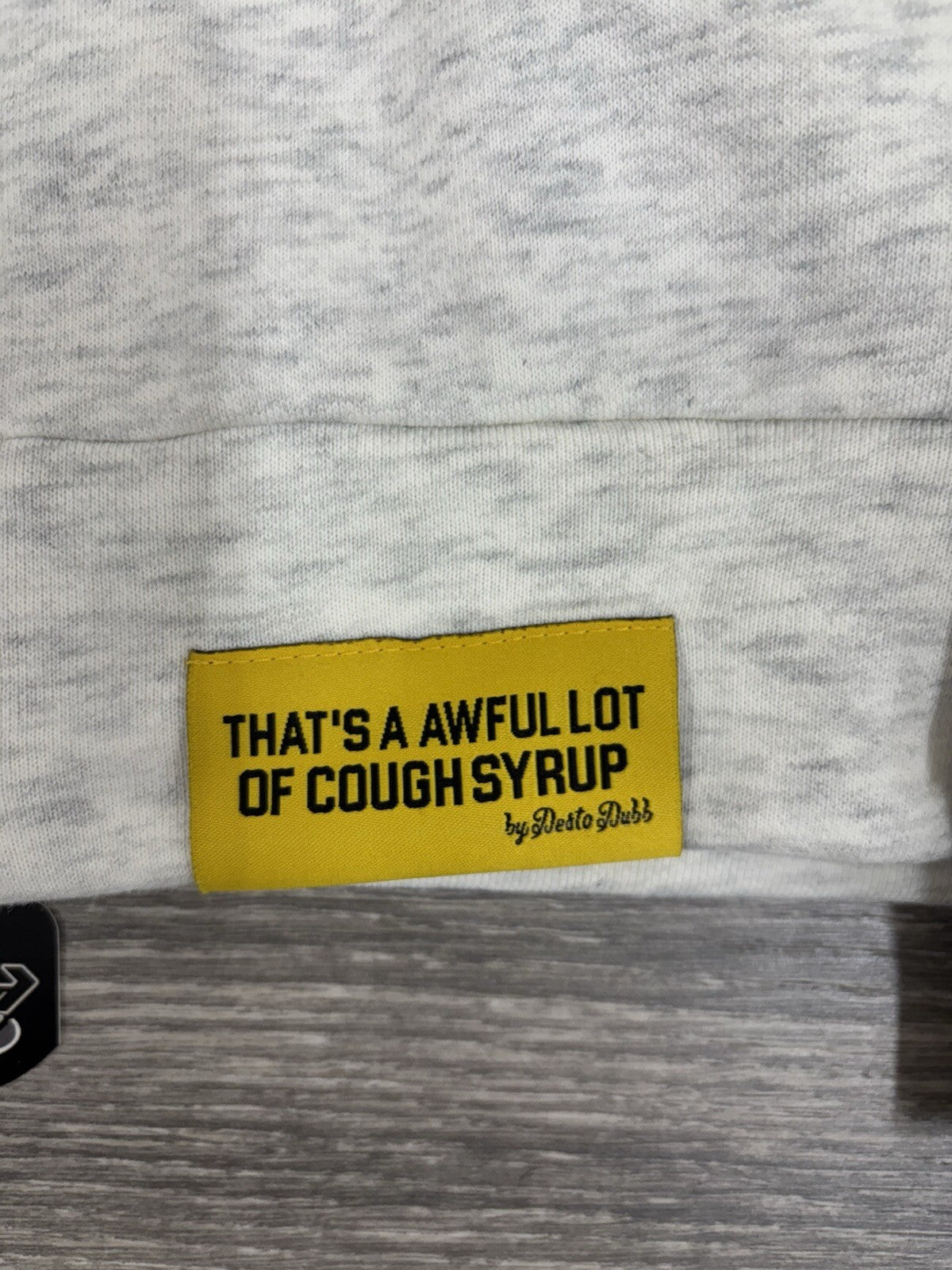 Size  XL -  Awful Lot Of Cough Syrup Zip Up ‘ Digital White ‘ | BRAND NEW!