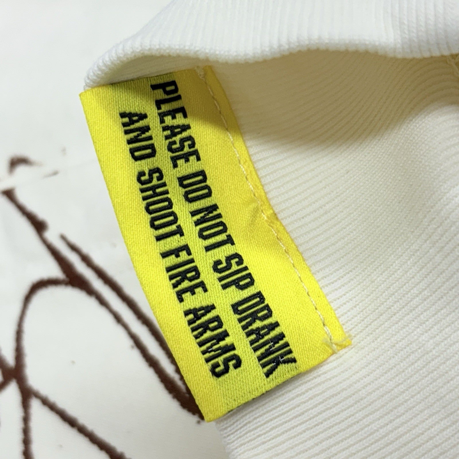 Size XL - Thats A Awful Lot Of Cough Syrup "Awful Lot Of Dreams" ' Beige ' | NEW
