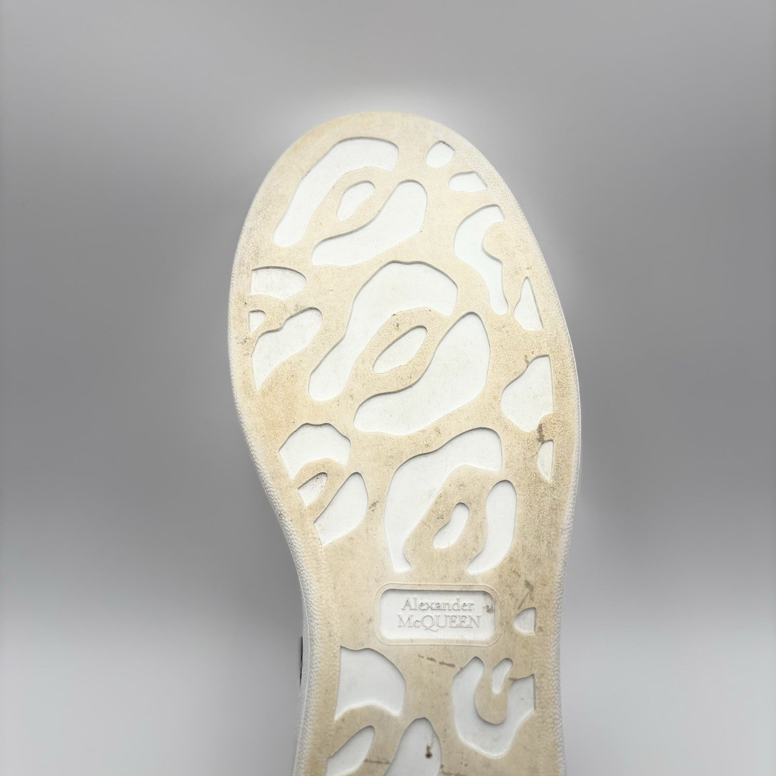 Size 46.5 (13.5 US) - Alexander McQueen ' White Black ' | GREAT CONDITION!