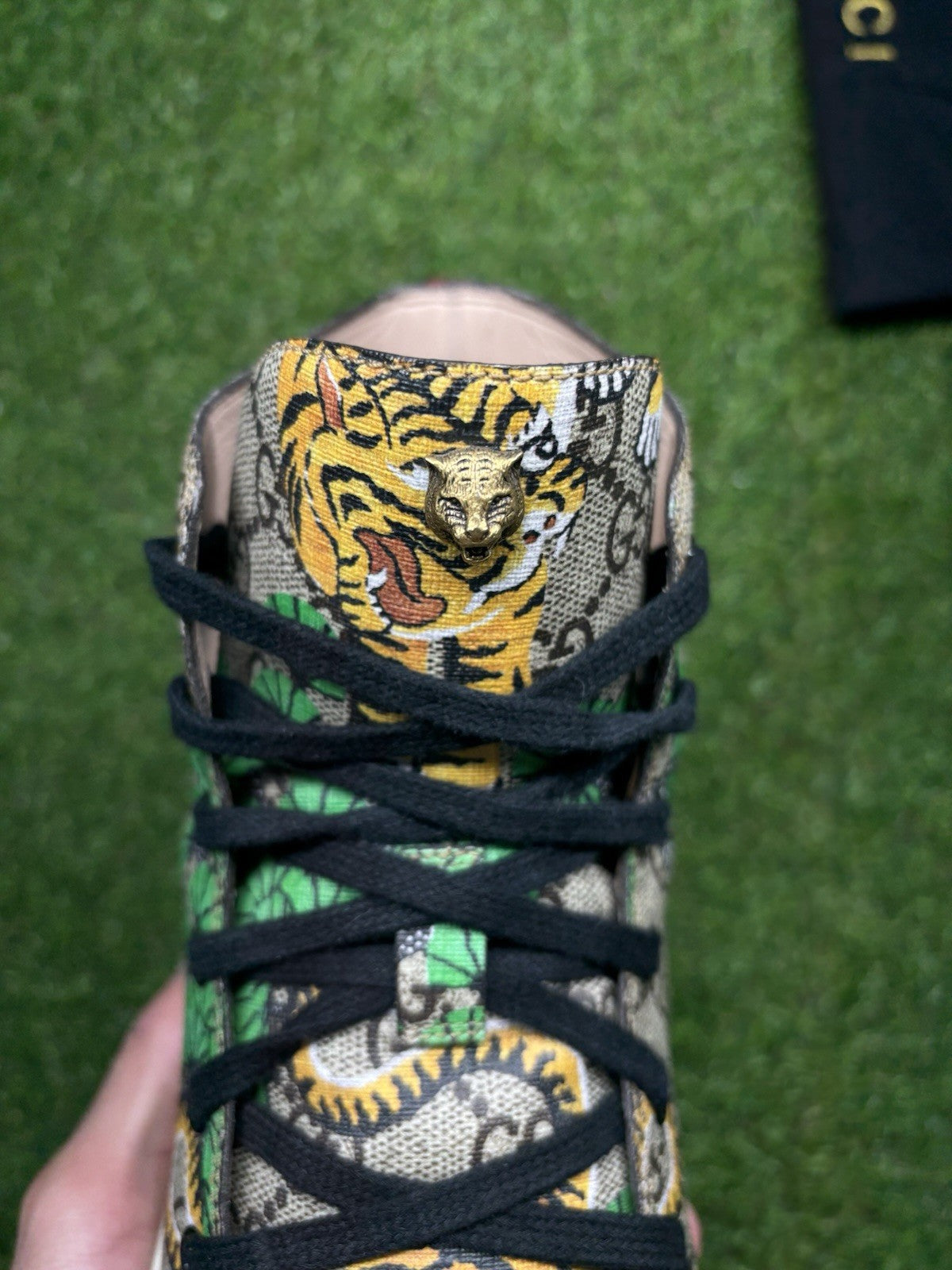 Size 8.5 G (9US) - Gucci GG Supreme High ‘ Bengal ‘ | GREAT COND!