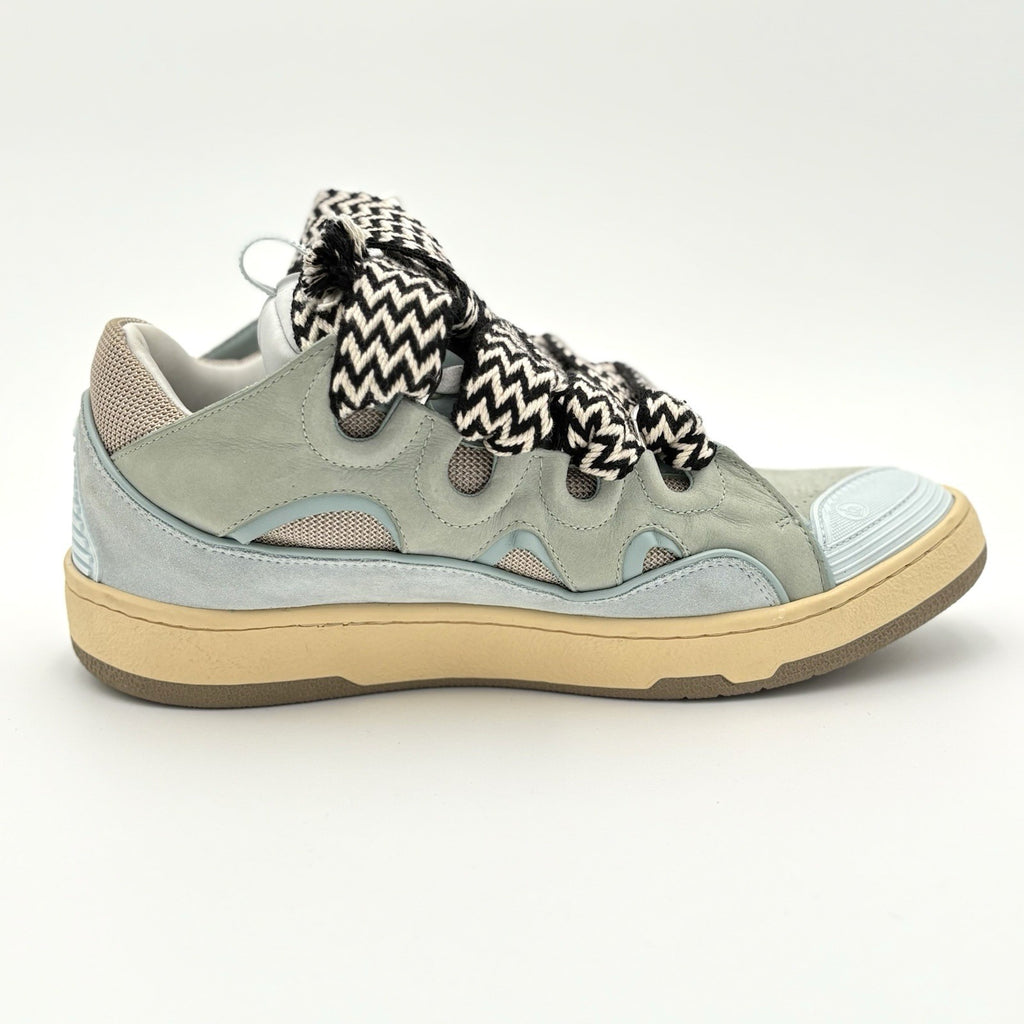 Size 41 (8 US) - Lanvin Curb Sneaker ' Light Blue ' | WORN ONCE!