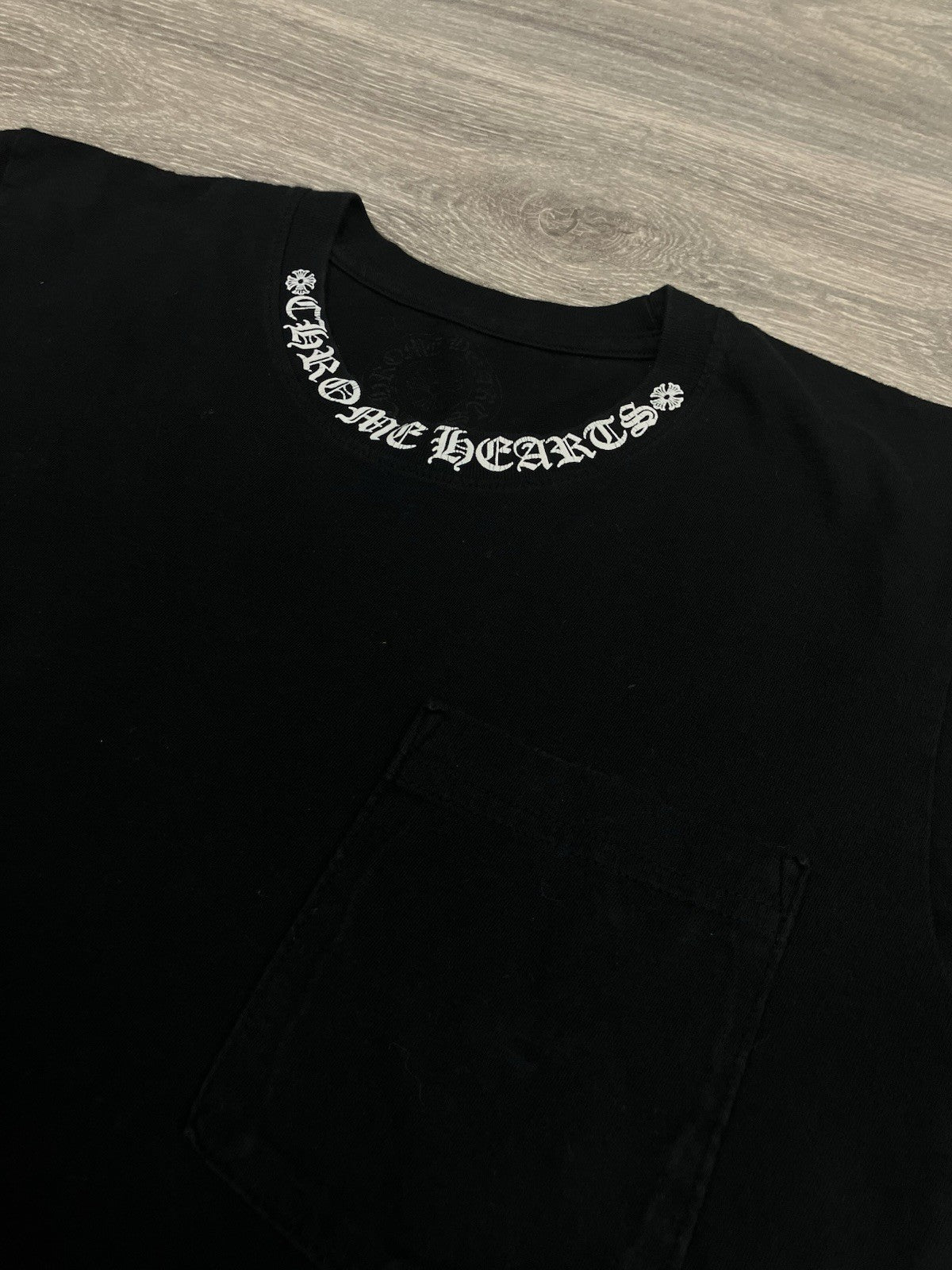 Size Small - Chrome Hearts Short Sleeve Pocket Crew T-Shirt | GOOD CONDITION!