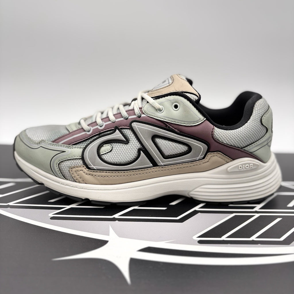 Size 44 (11 US) - Dior B30 Reflective Sneaker ' Light Green Purple ' | GOOD COND