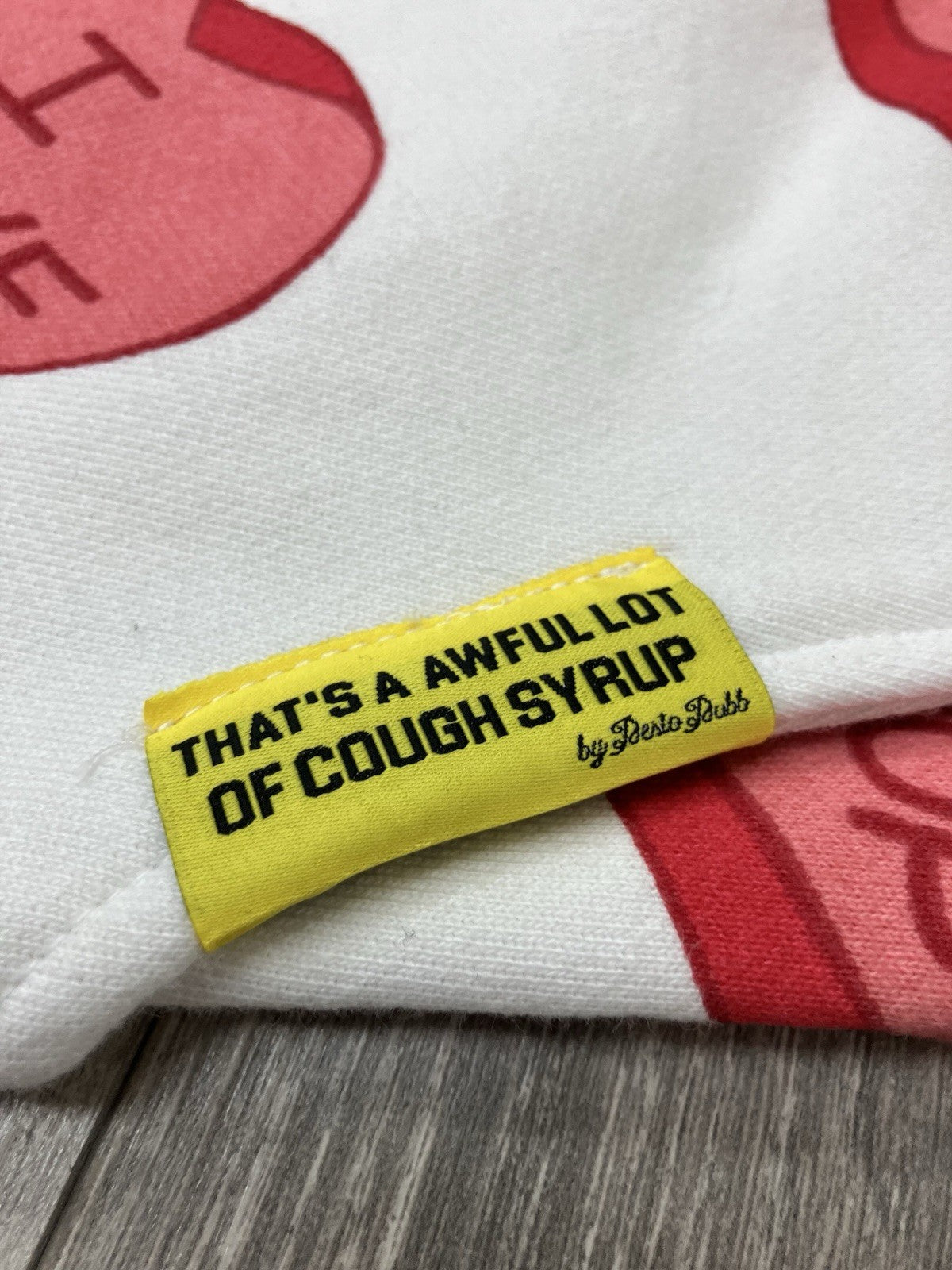 Size L - Thats A Awful Lot Of Cough Syrup Sweatpants ' Valentines ' | RARE | NEW