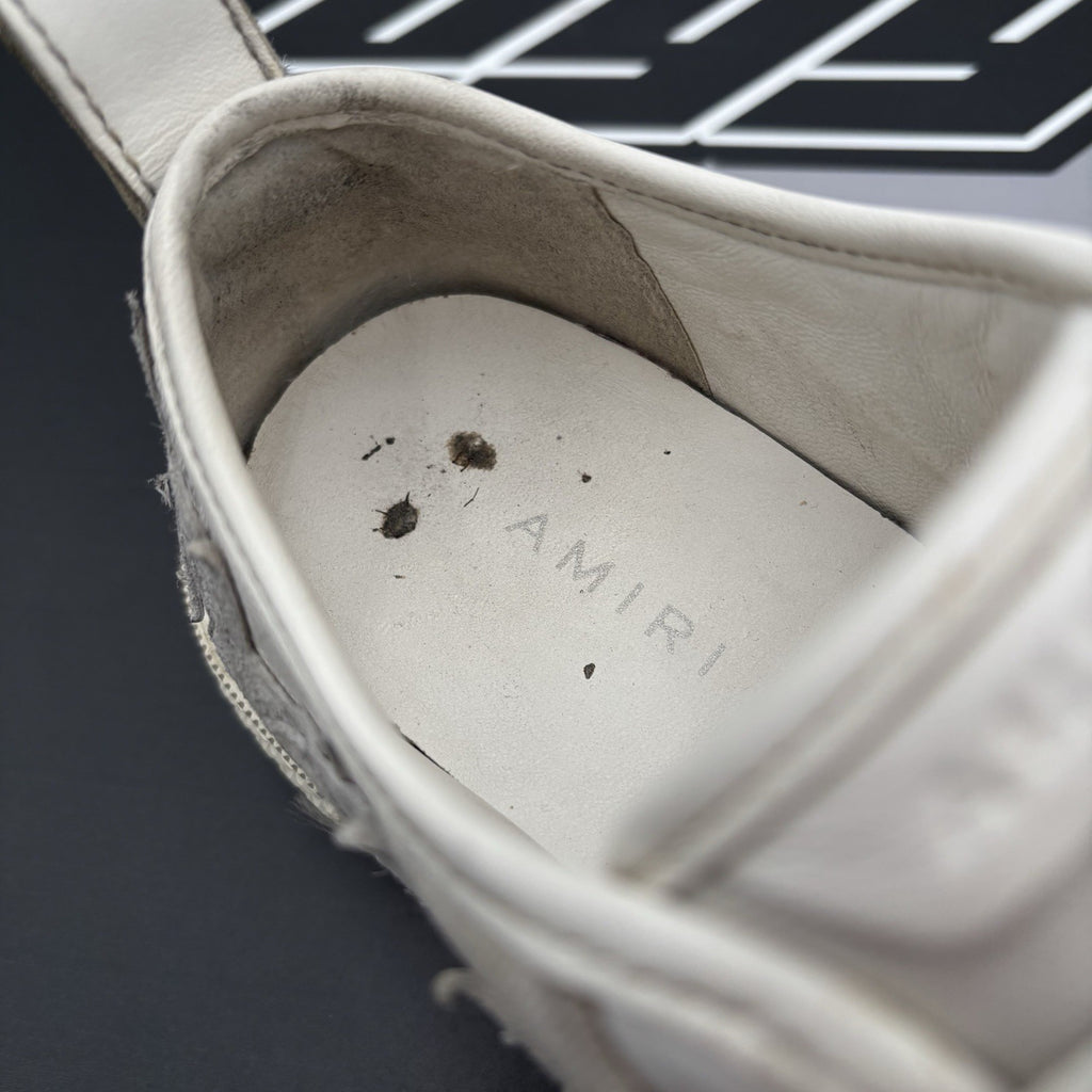 Size 36 (5.5W US) - Amiri Stars Court Low  ' Beige, Grey ' | GOOD COND!