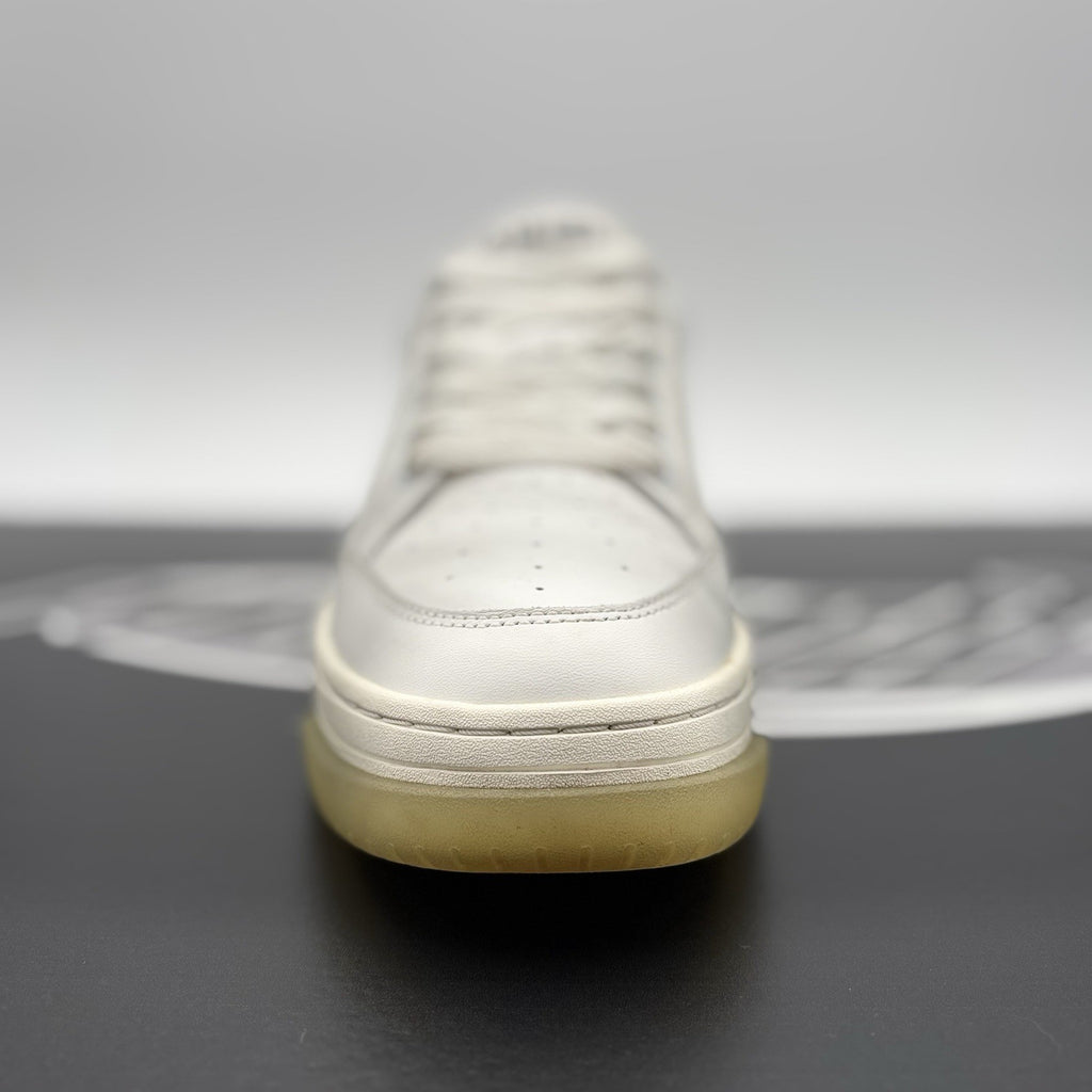 Size 43 (10US) - Amiri Stadium Low Top Sneakers ‘ White , Black ‘ | GOOD COND!