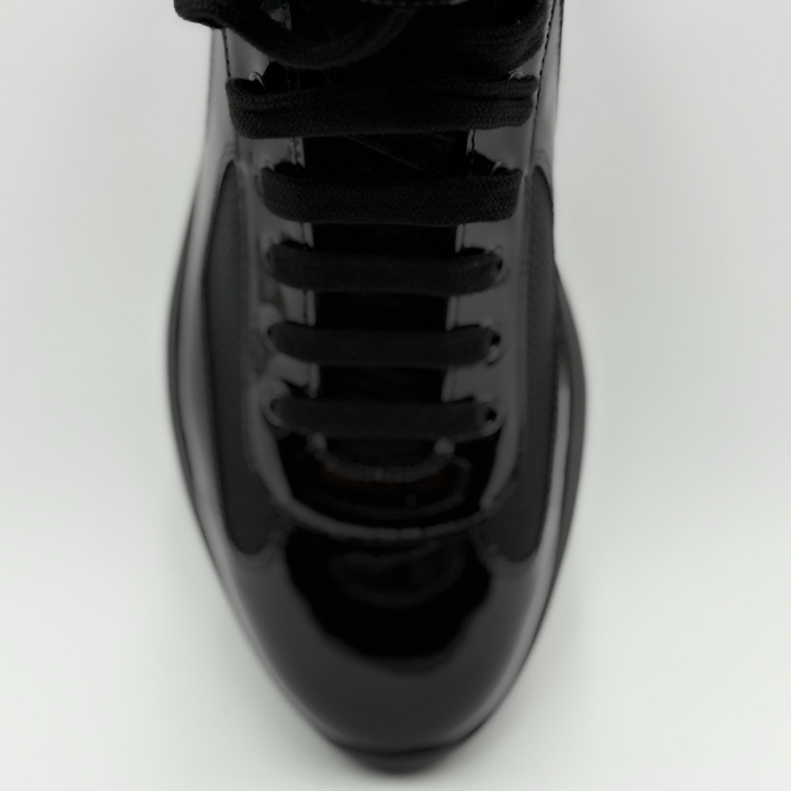 Size 10.5 UK (11.5 US) - Prada Cup High Top ' Black ' | BRAND NEW!