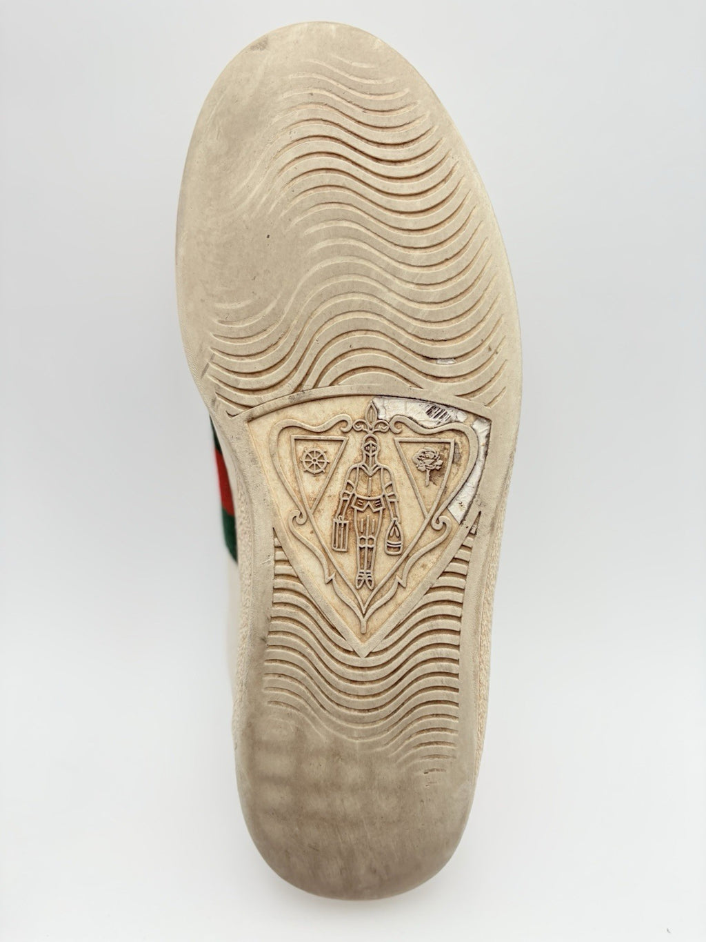 Size 10 G (10.5 US) - Gucci Ace ' Embroidered Snake '