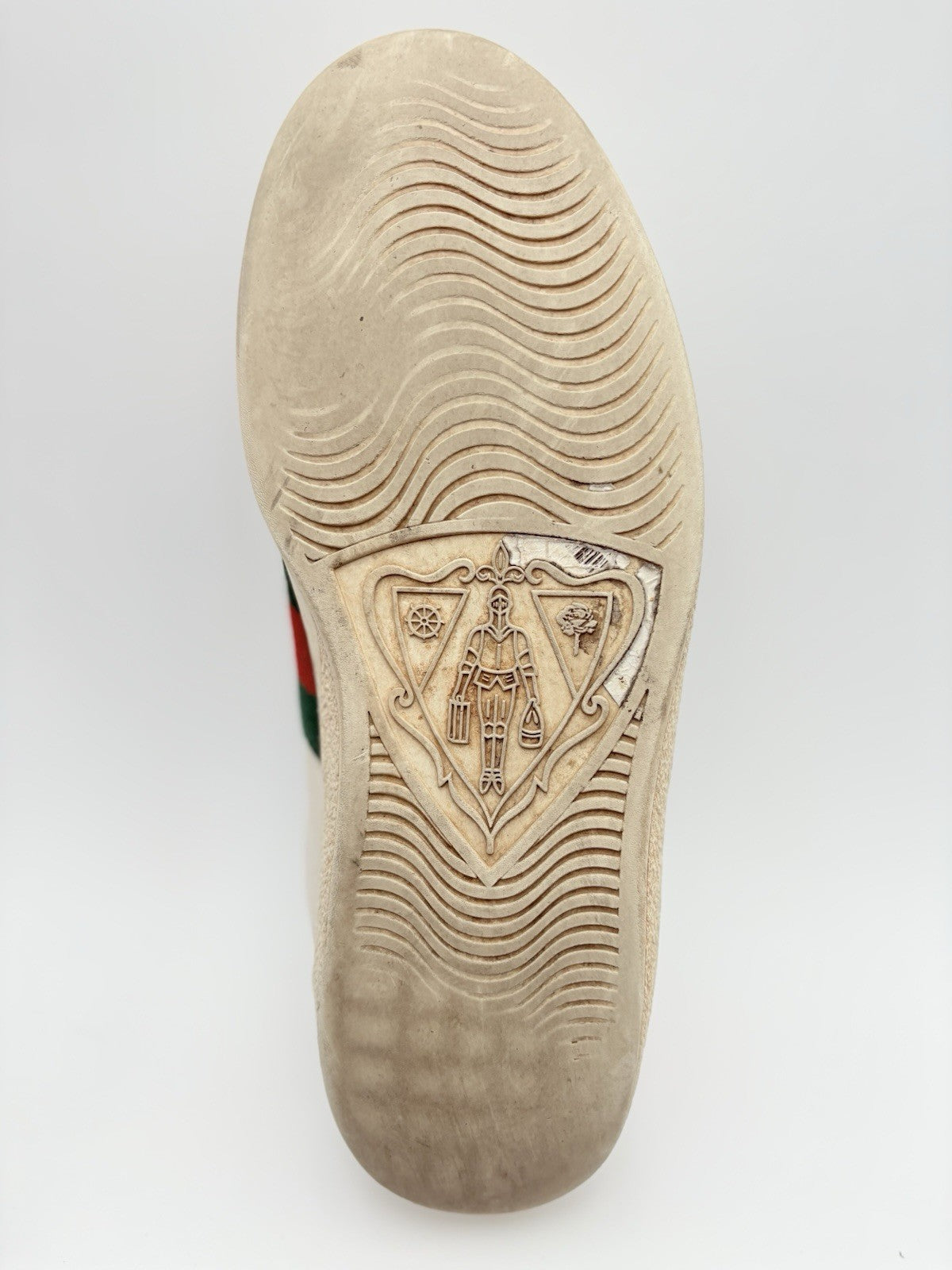 Size 10 G (10.5 US) - Gucci Ace ' Embroidered Snake '