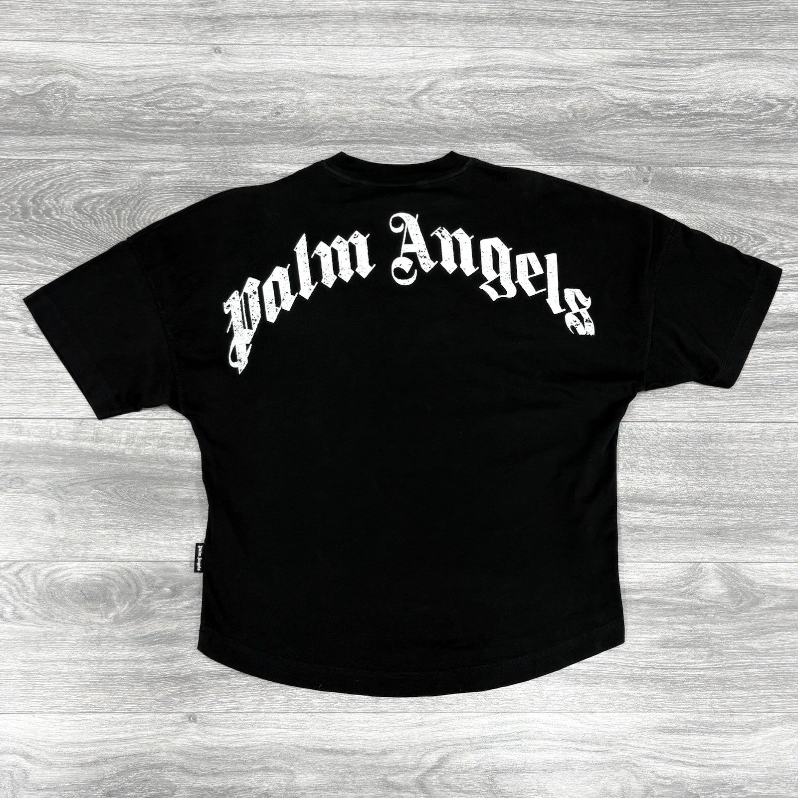 Size M - Palm Angels Classic Logo Over T-Shirt ' Black ' | GREAT CONDITION!