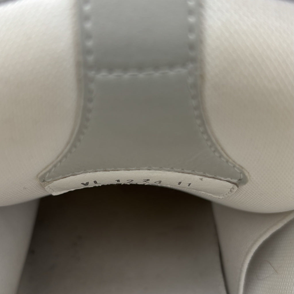 Size 11 LV (12-12.5 US) Louis Vuitton Skate ' Grey Monogram Multicolor' | GREAT!