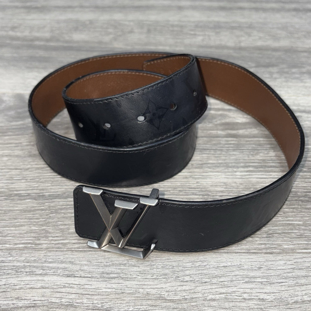 Louis Vuitton LV Initials Belt ' Black ' | GOOD CONDITION!