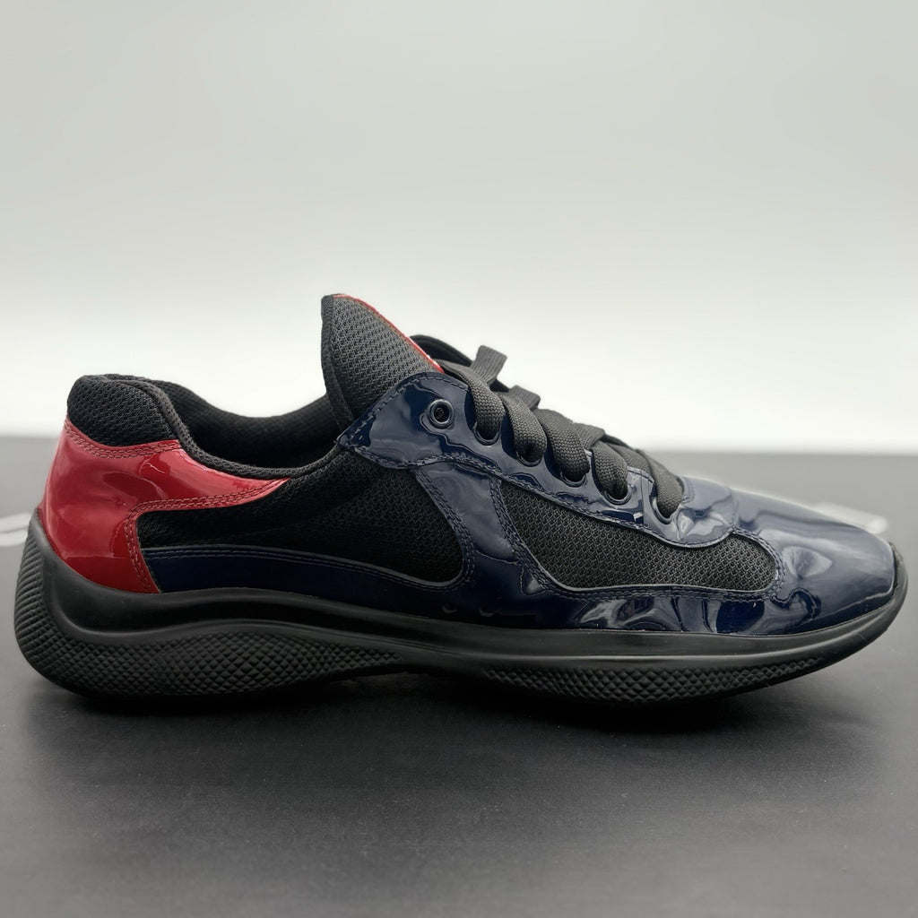 Size 10 UK (11 US) Prada Americas Cup ' Navy Red ' | GREAT CONDITION!