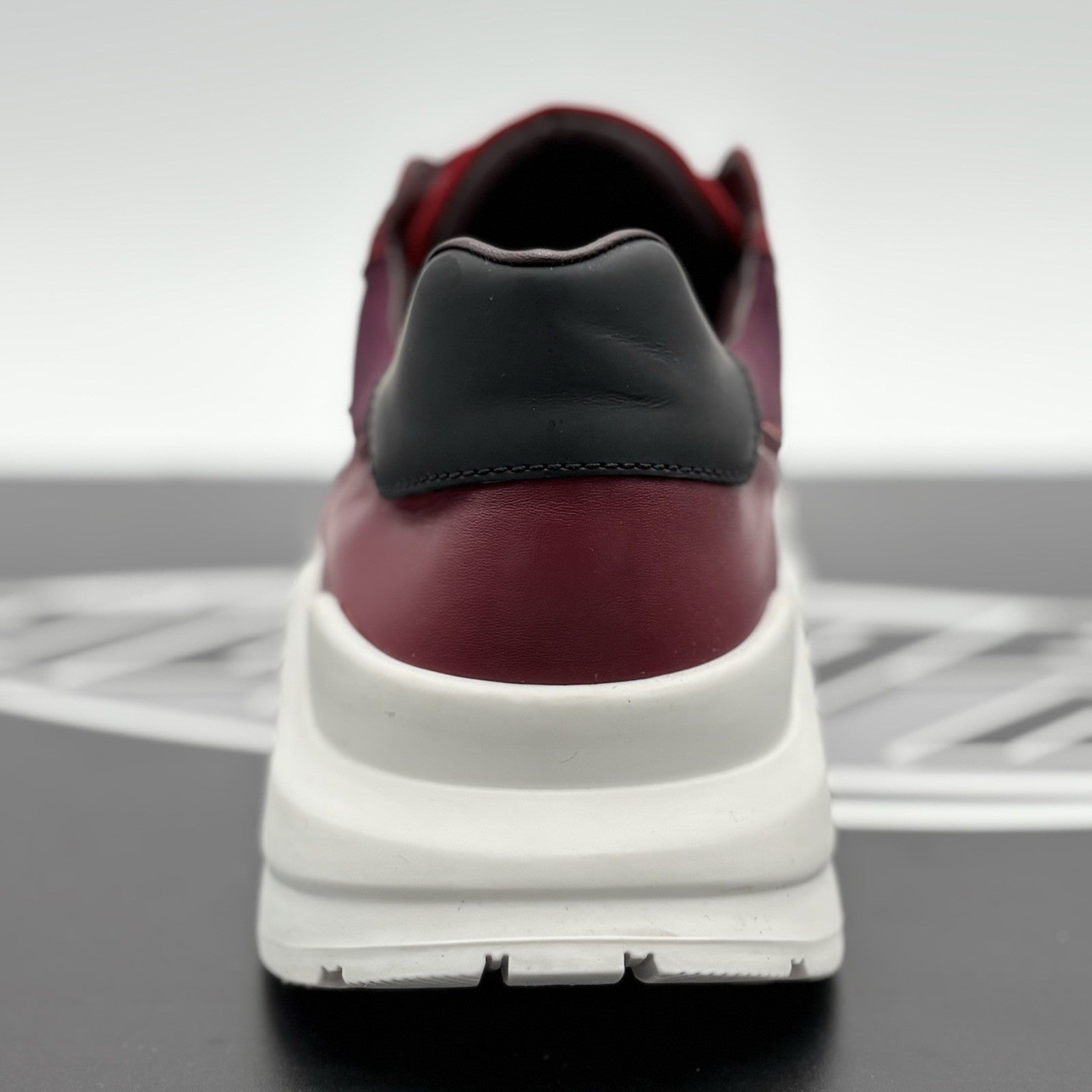 Size 43.5 (10.5 US) - Burberry Regis Sneaker ' Red Black ' | GREAT CONDITION!