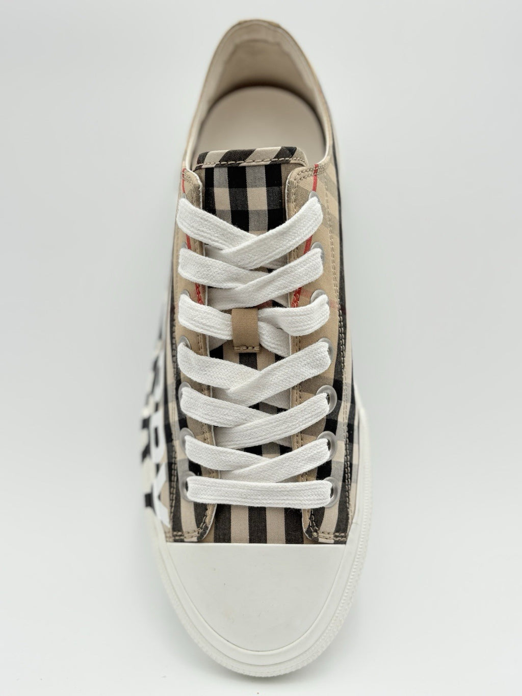 Size 40 (7 US) Burberry Logo Print Sneaker ' Vintage Check ' | GREAT CONDITION!