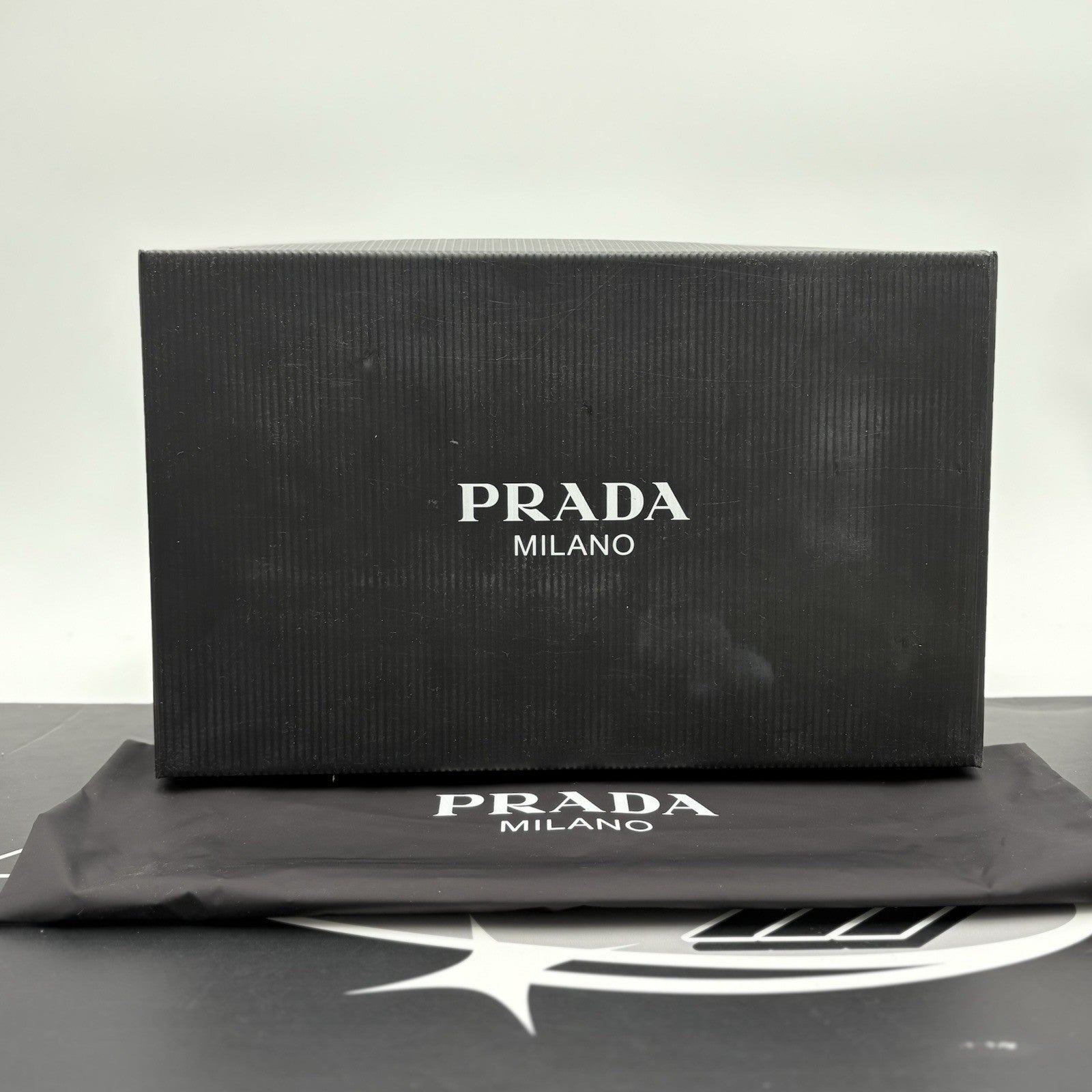 Size 8 UK (9 US) - Prada Downtown Low Leather ' Bianco Cedro ' | WORN ONCE!
