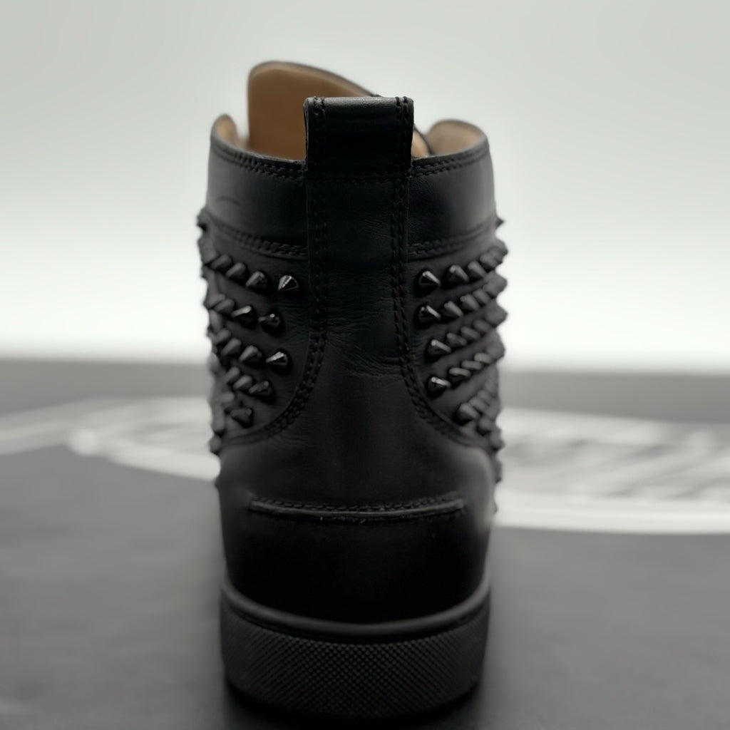 Size 43 (10 US) Christian Louboutin High Spikes ' Black ' | GREAT CONDITION!