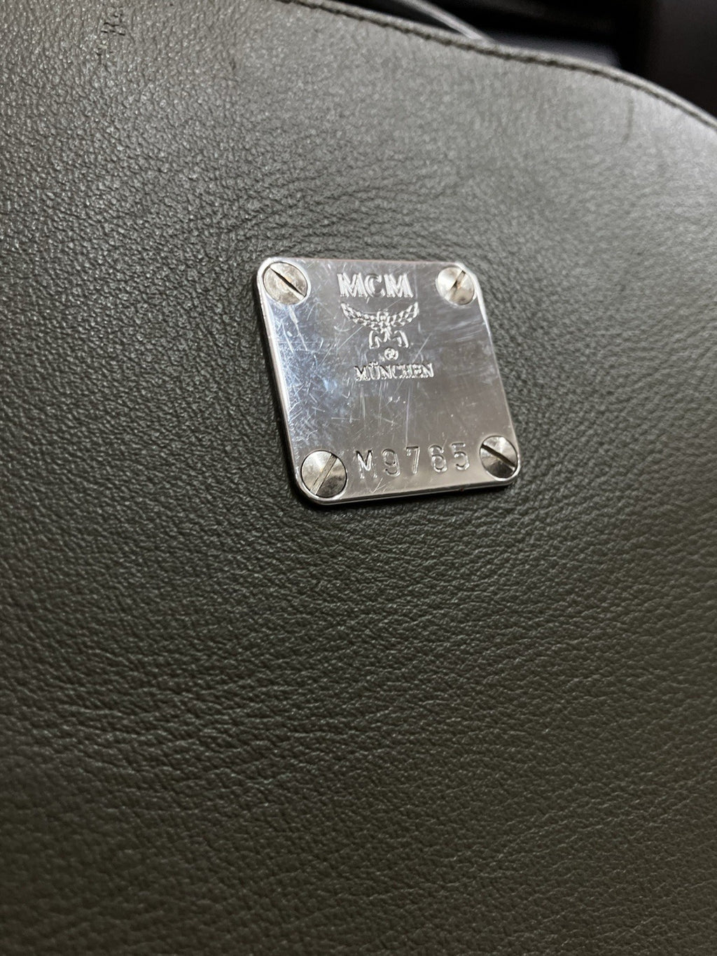 MCM Visetos Backpack ' Khaki / Sea Turtle ' | GOOD CONDITION!