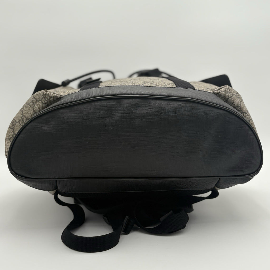 Gucci Soft Monogram GG Supreme Backpack ' Black Brown ' | GOOD CONDITION!
