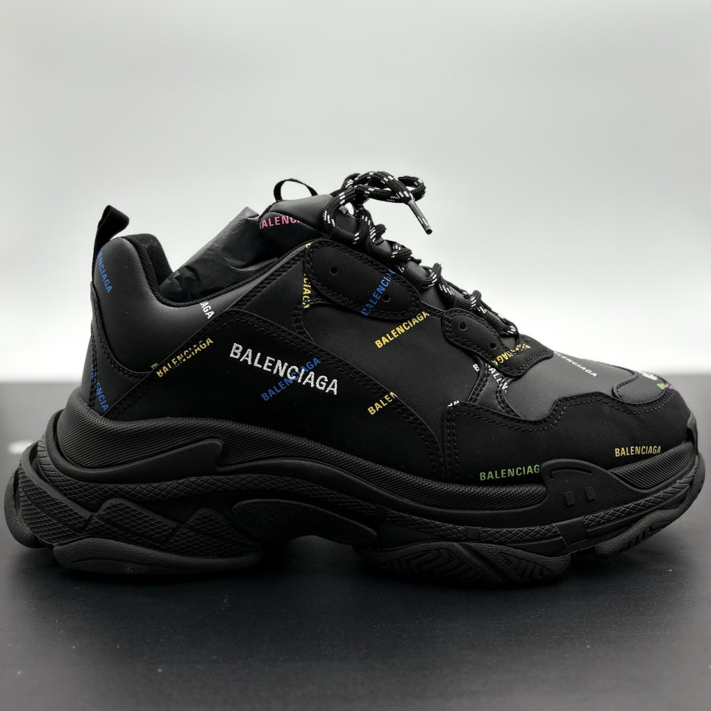 Size 45 (12 US) - Balenciaga Triple S ' All Over Logo ' | BRAND NEW!