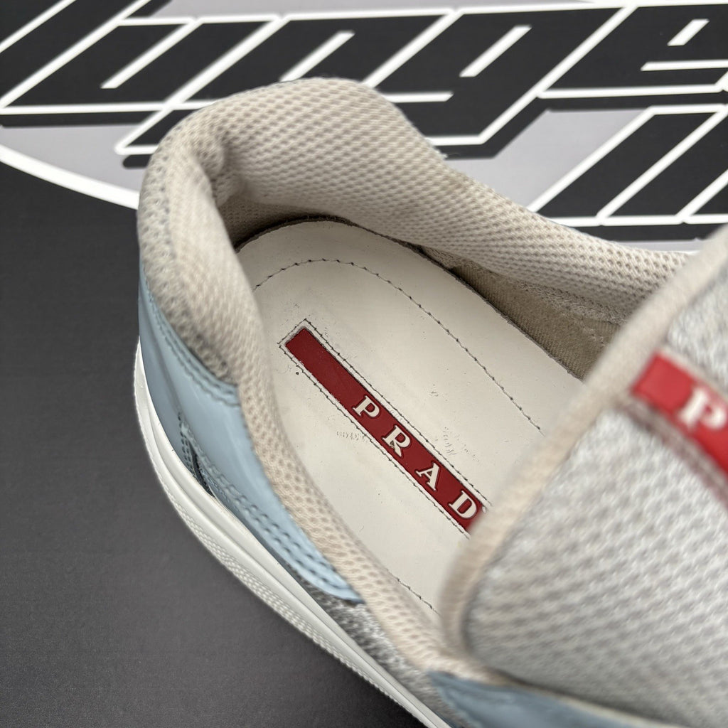 Size 9 UK (10 US) - Prada Americas Cup ' Sky Blue, White ' | GOOD CONDITION!