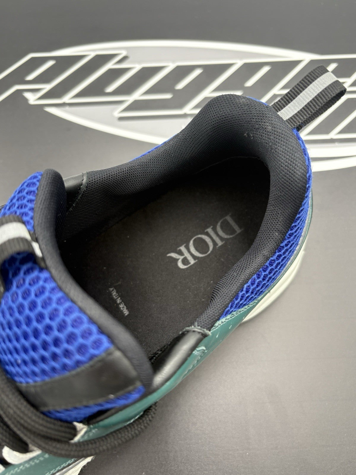 Size 50 (17 US) - Dior B22 Sneaker ' White Deep Green ' | GREAT CONDITION!
