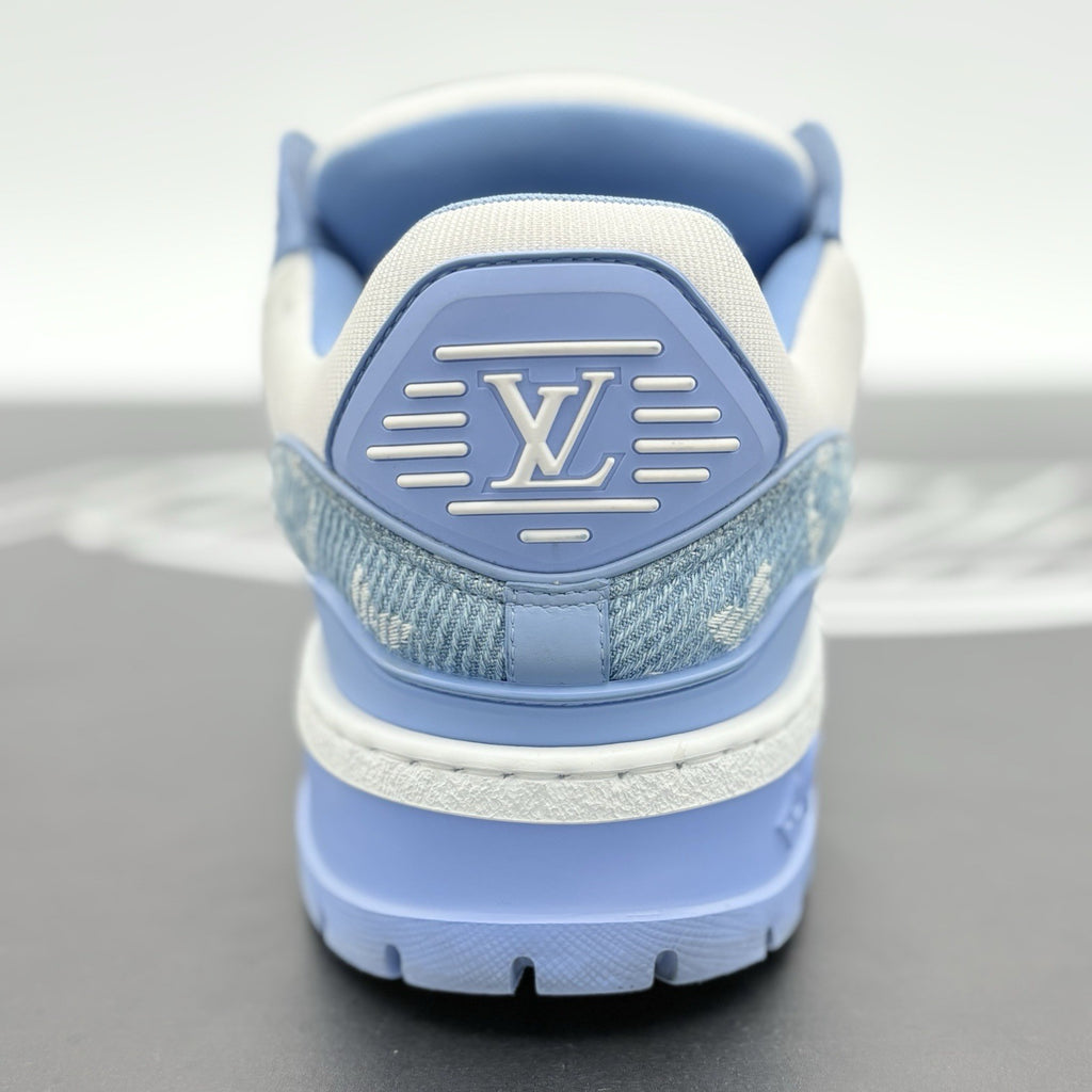 Size 8 LV (9-9.5 US) Louis Vuitton Denim Maxi ' Light Blue ' | SUPER CLEAN!