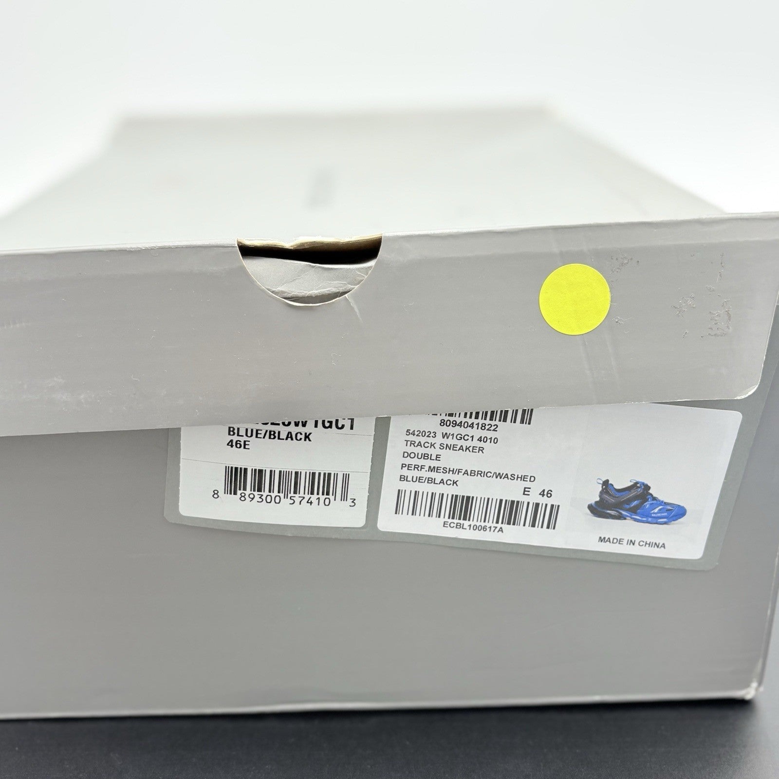 Size 46 (13 US) - Balenciaga Track Sneaker ' Blue Black ' | SUPER CLEAN!