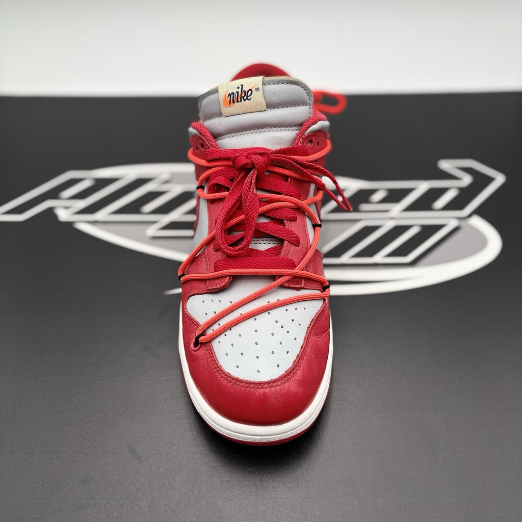 Size 9.5 - Nike Dunk Low x OFF-WHITE 2019 ' University Red ' | GREAT CONDITION!
